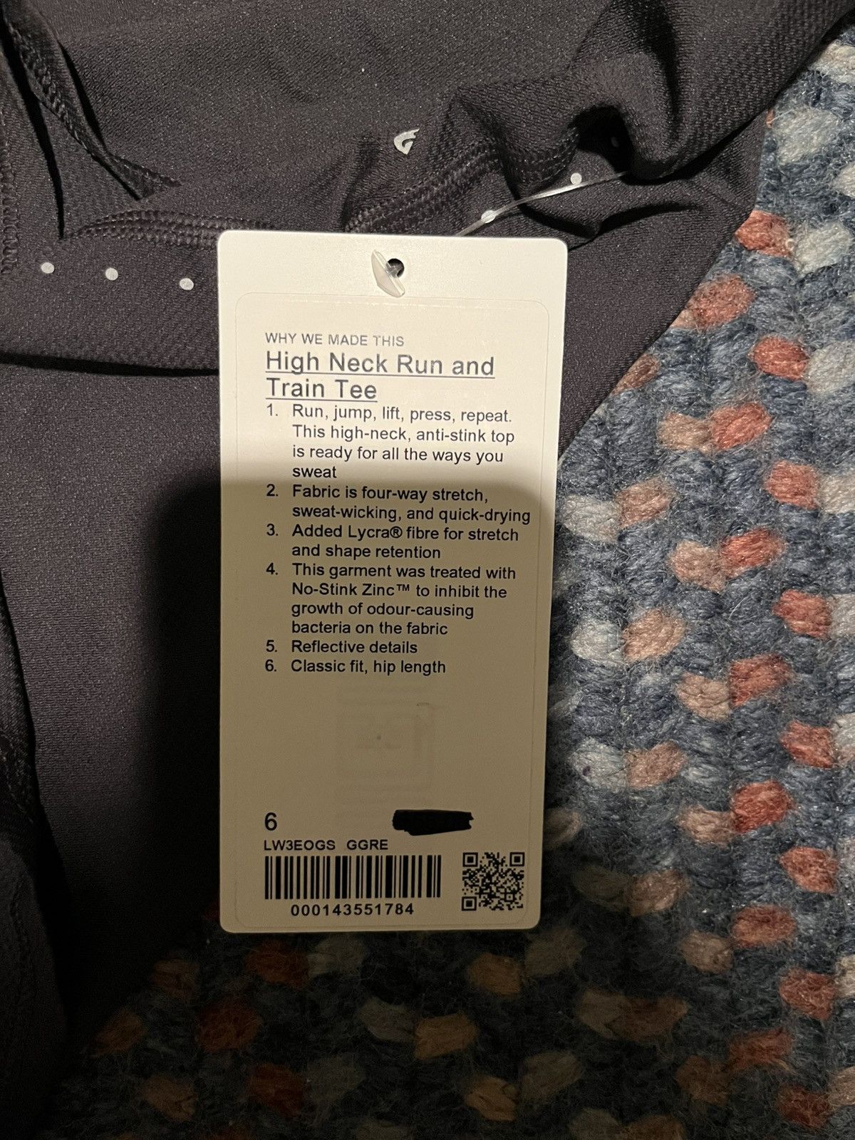 Lululemon Lululemon Women’s Black Short Sleeve Tee - size 6 Size M / US 6-8 / IT 42-44 - 6 Thumbnail