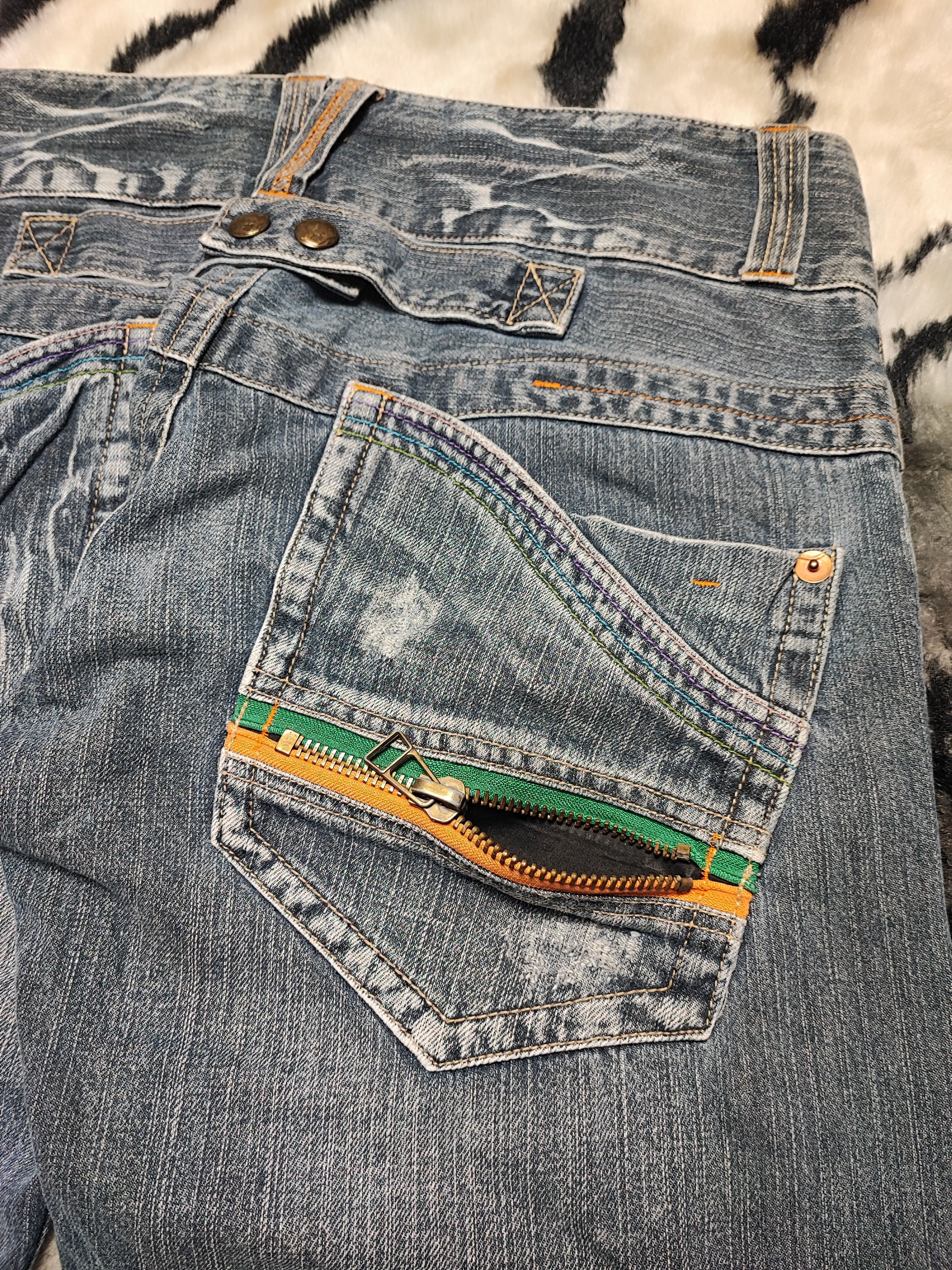 Japanese Brand × Vintage Vintage Root Three Stye japanese Jeans Size US 34 / EU 50 - 19 Thumbnail