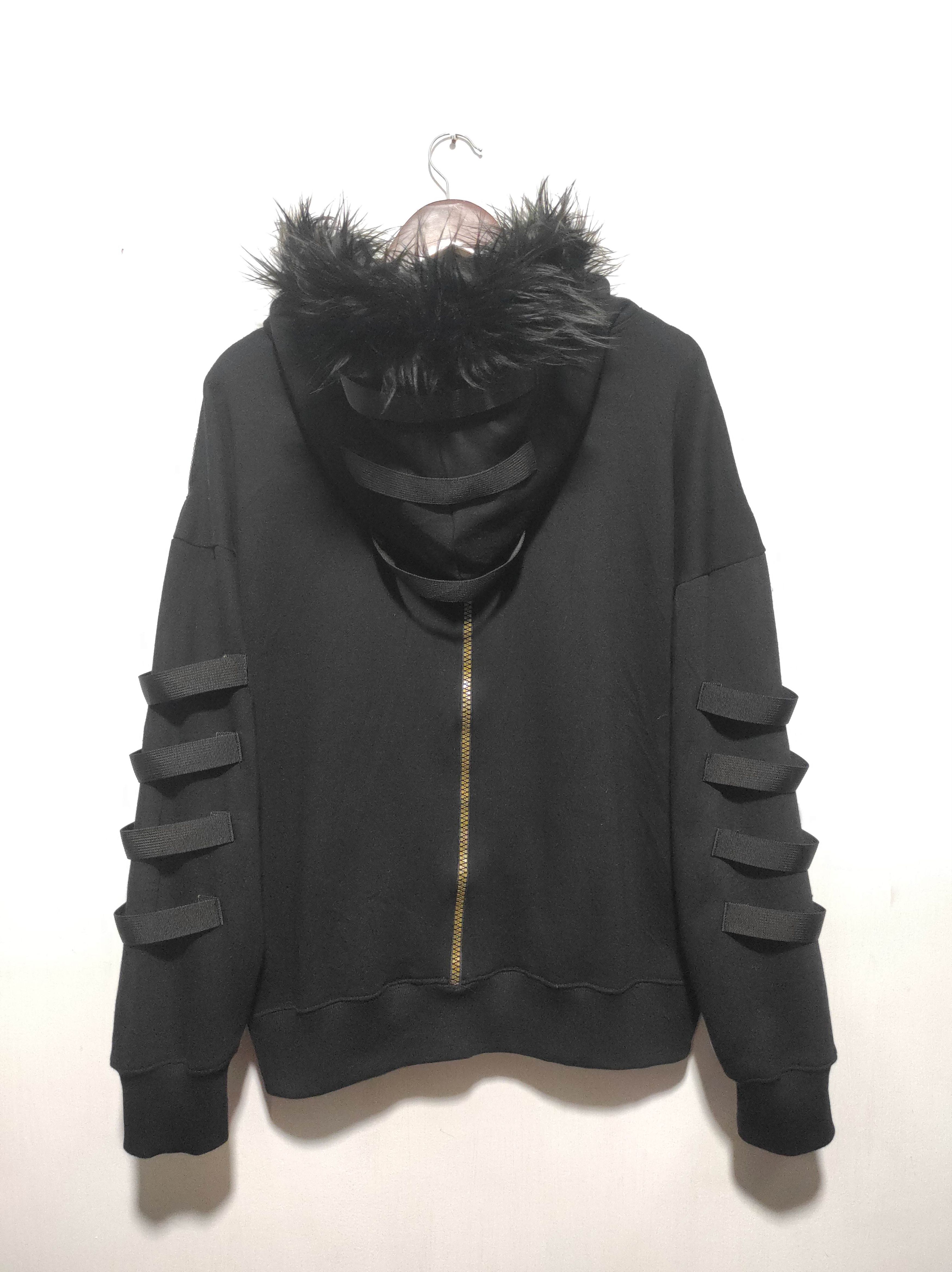 Hysteric Glamour Black Zipper Fur Hoodie Size US M / EU 48-50 / 2 - 14 Thumbnail