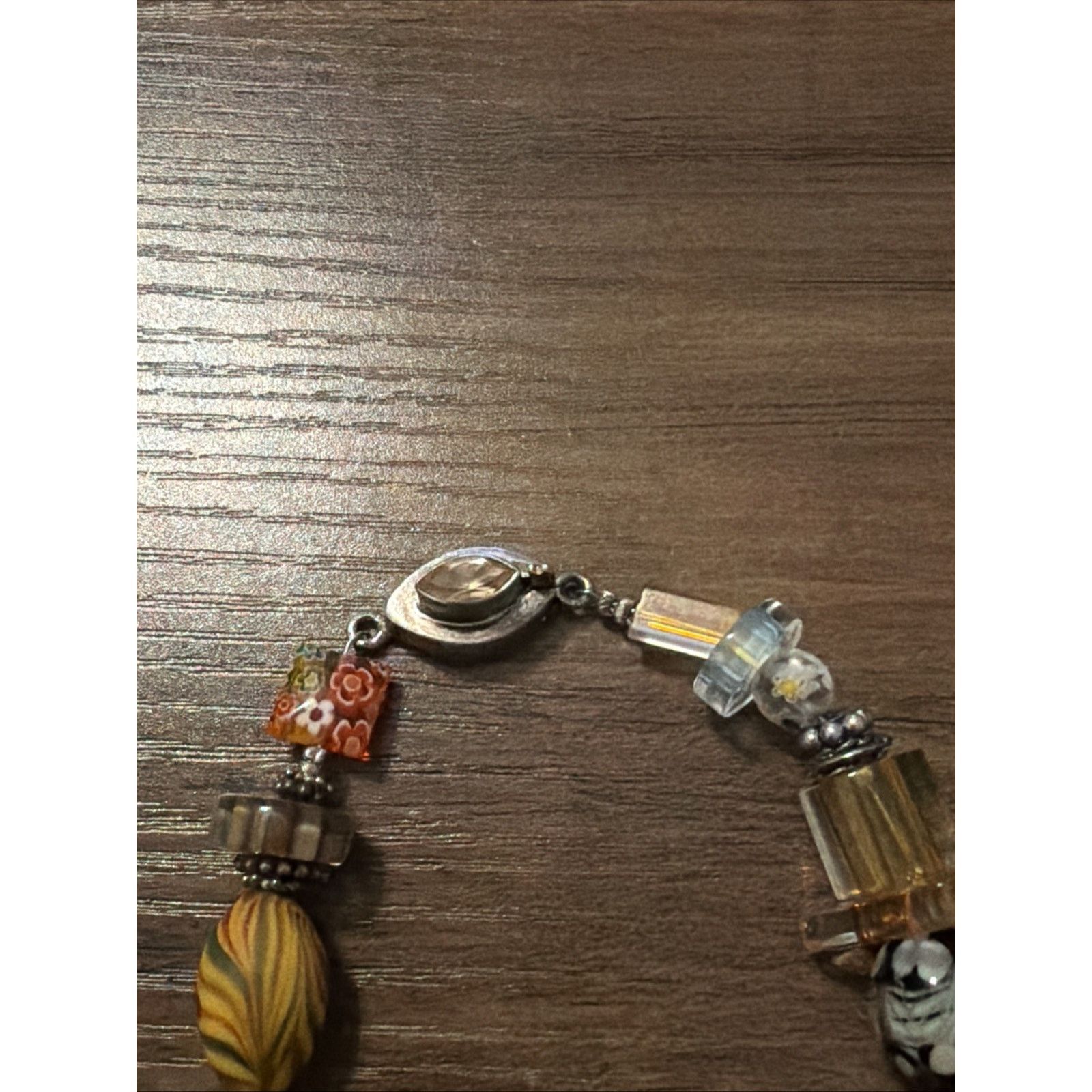 The Unbranded Brand Vintage Venetian Murano Glass Bracelets African Style Beads Size ONE SIZE - 3 Thumbnail