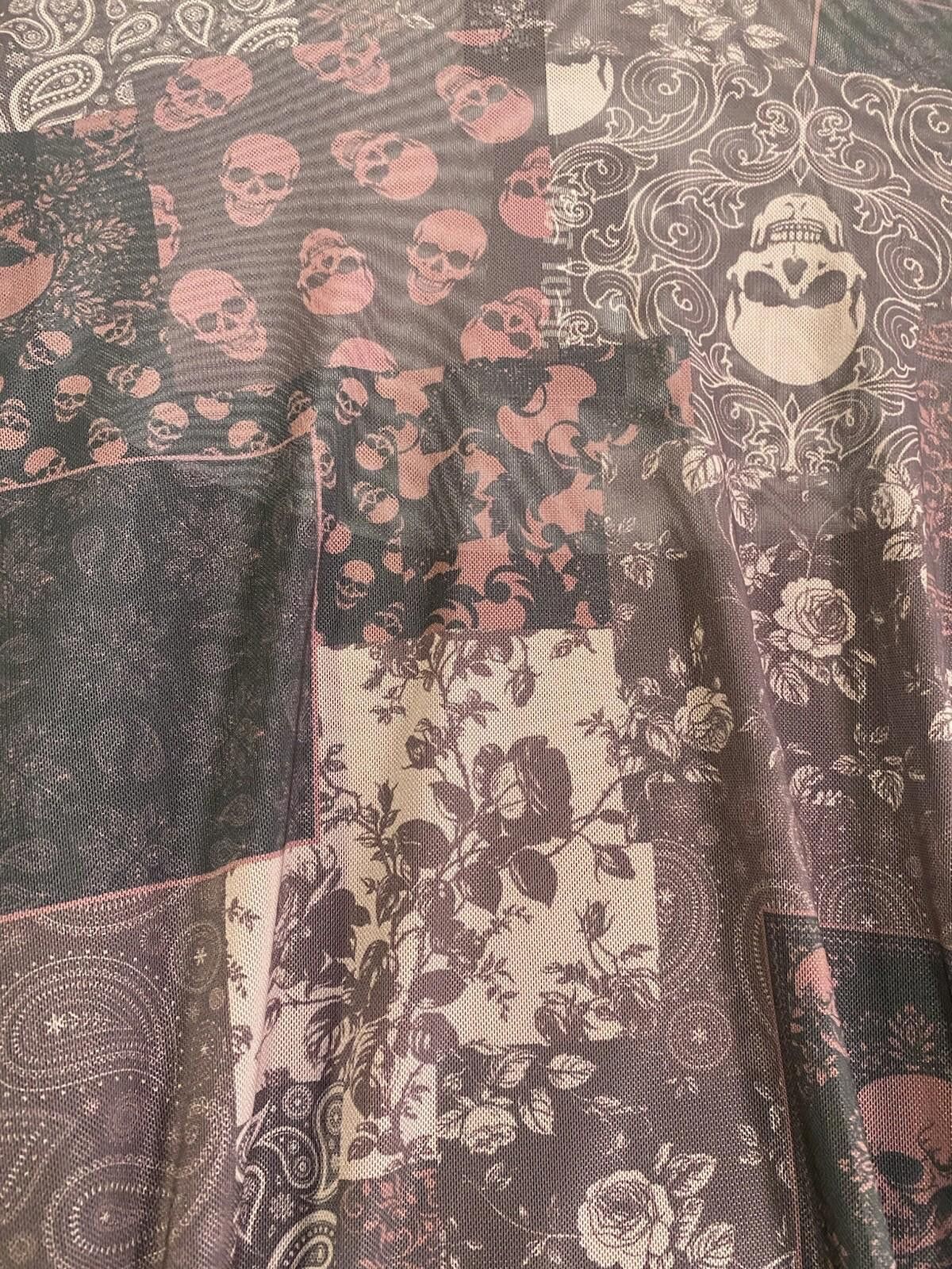 Hot Topic Death Moth Women Small Top Social Collision Hot Topic Goth Size S / US 4 / IT 40 - 5 Thumbnail