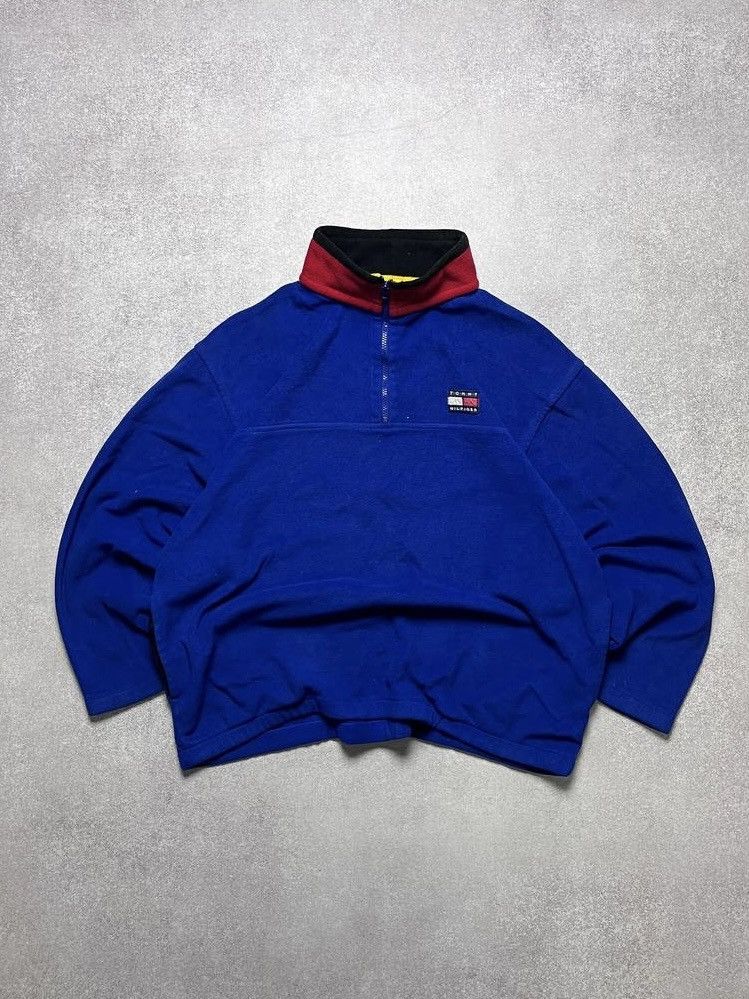 Other Vintage Tommy Hilfiger Sherpa Fleece Retro Jacket M Size US M / EU 48-50 / 2 - 1 Thumbnail