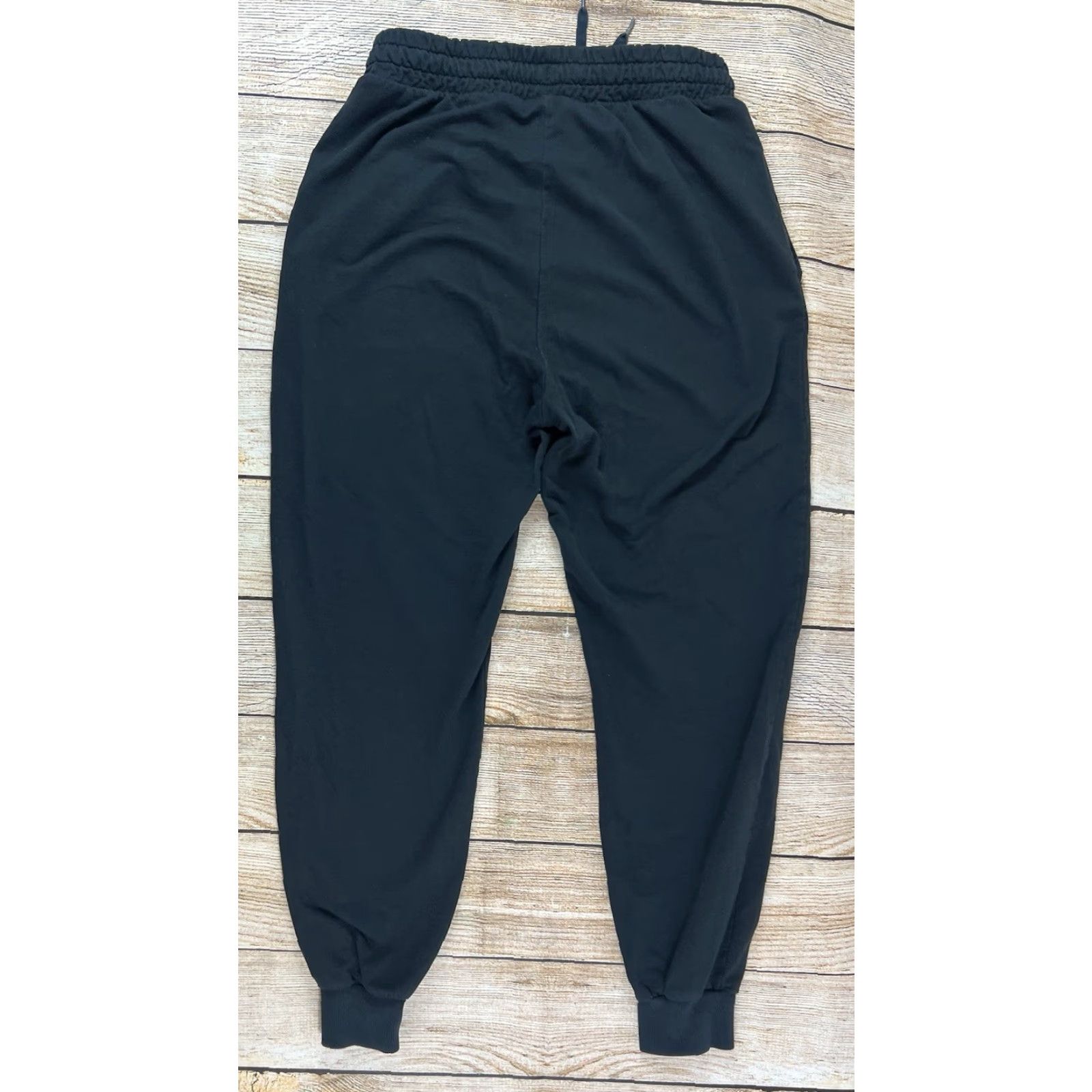 Gymshark Mens GymShark Joggers Sweatpants Black Tapered Fit Size Medium Pants Size US 31 - 2 Thumbnail