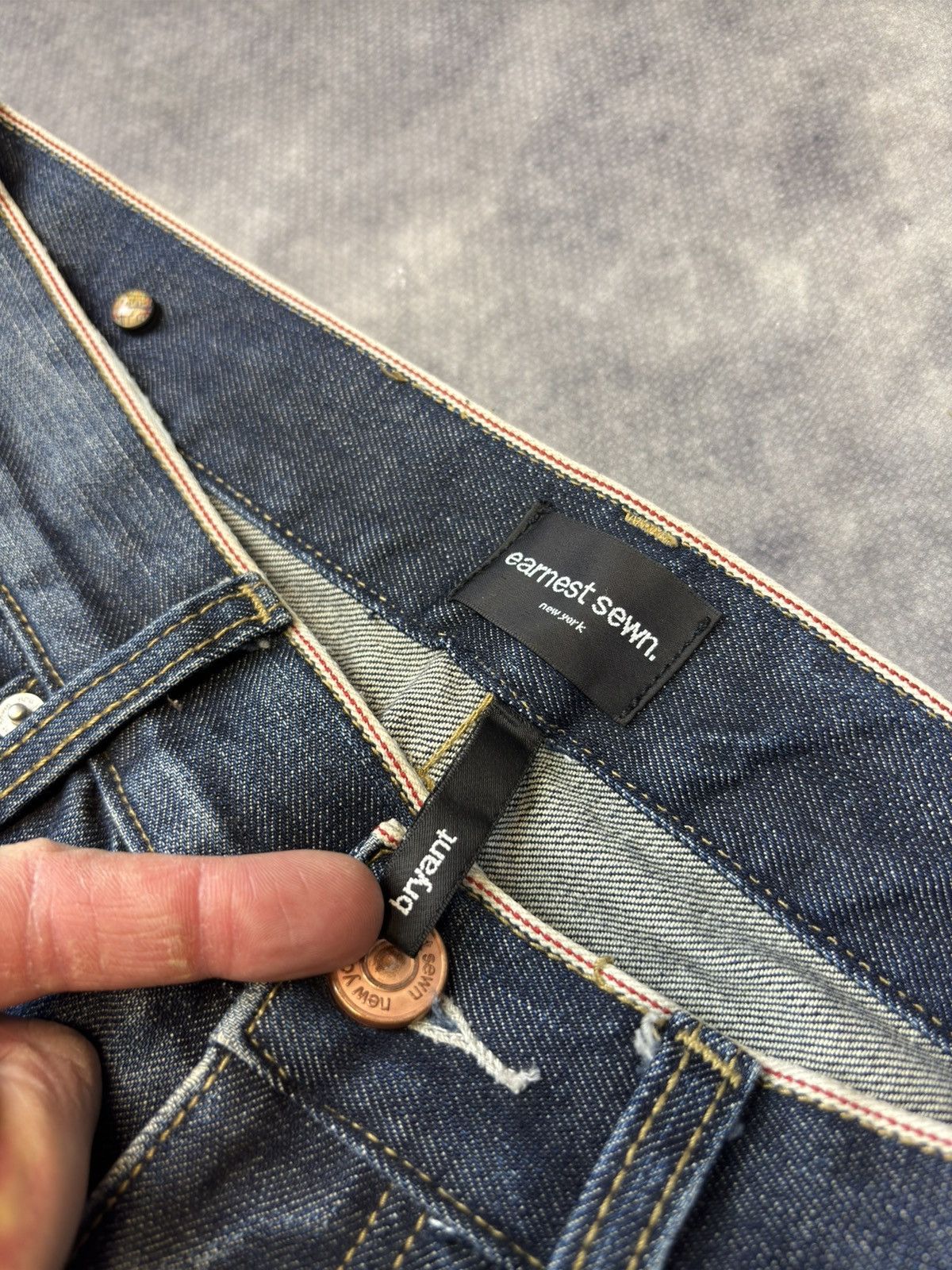 Earnest Sewn Vintage Earnest Sewn Selvedge Jeans Denim Los Angeles y2k Size US 30 / EU 46 - 4 Thumbnail