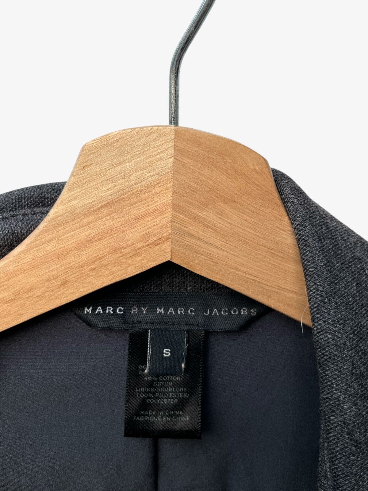 Marc by Marc Jacobs Marc by Marc Jacobs Fitted Double-Breasted Wool Blend Jacket Size S / US 4 / IT 40 - 12 Thumbnail