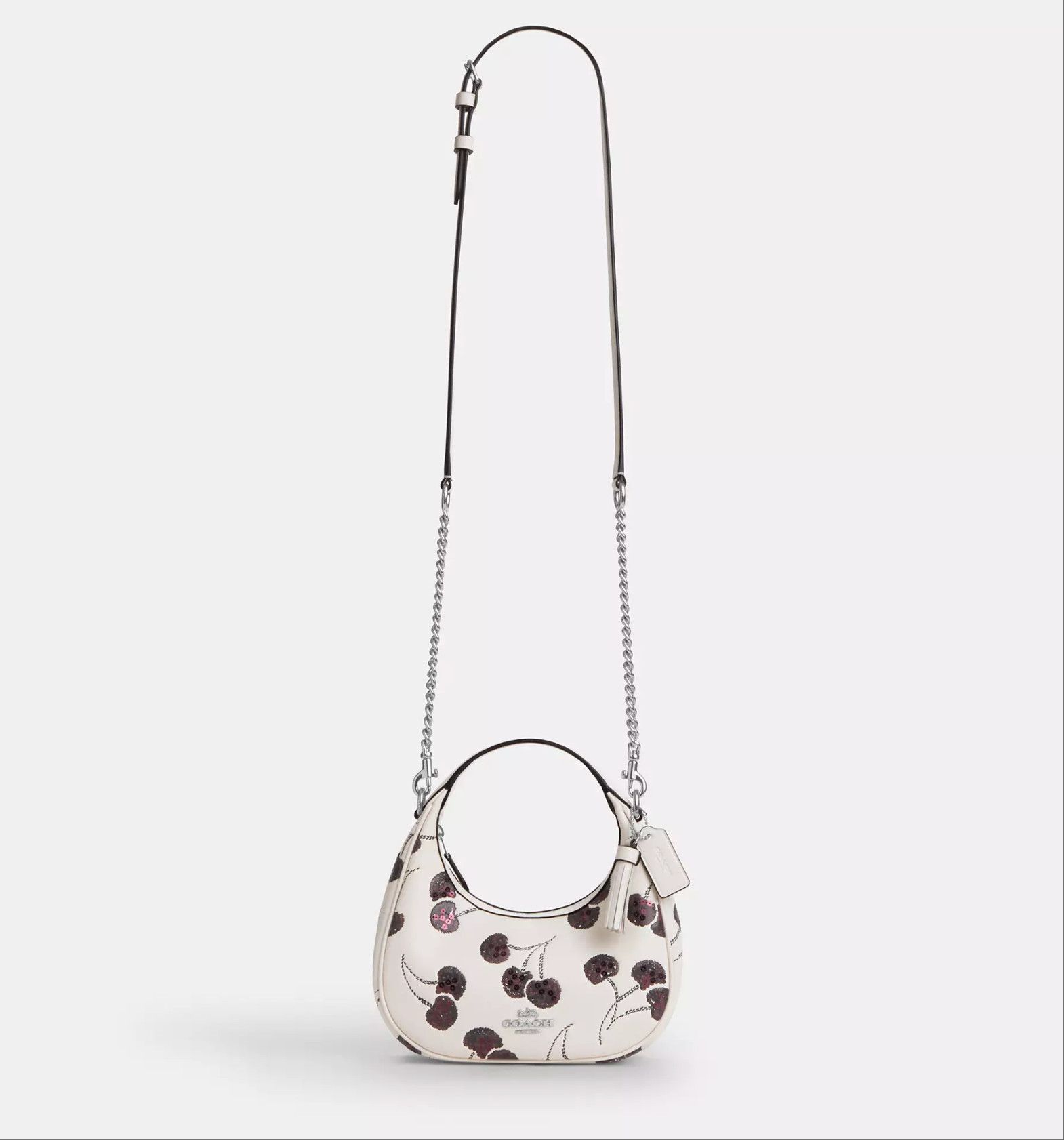 Coach NWT Coach Carmen Mini Crossbody Bag With Cherry Print CCZ22 Size ONE SIZE - 9 Thumbnail