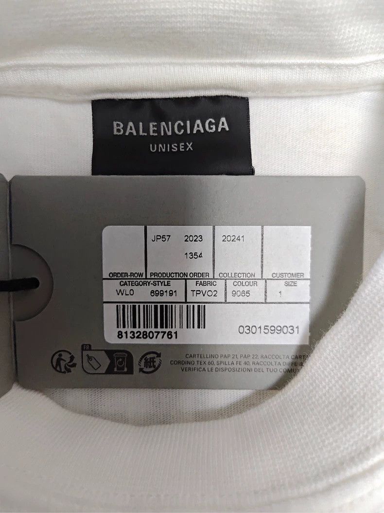 Balenciaga Balenciaga 24ss DIY mental the Yearofthe Loong opium graffi Size US S / EU 44-46 / 1 - 5 Thumbnail