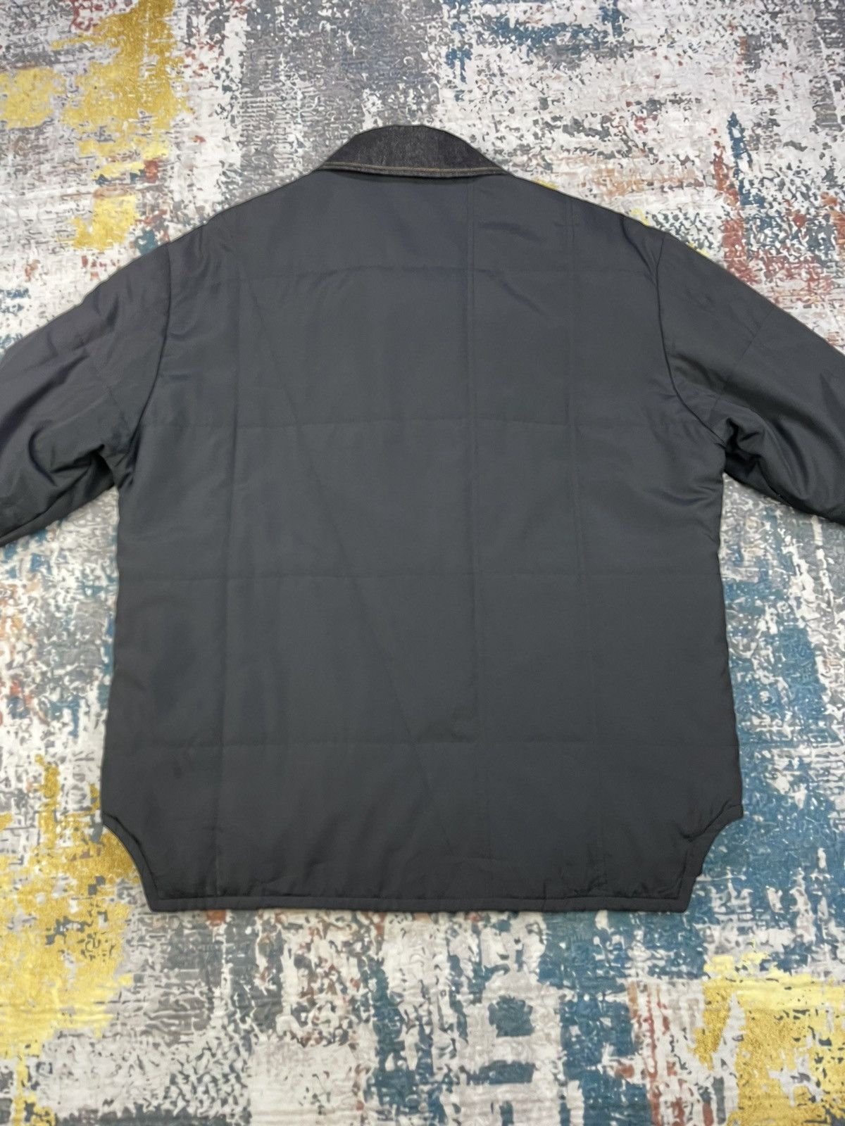 Route 66 × Vintage Route 66 Hybrid Denim Zipper Down Jacket Size US M / EU 48-50 / 2 - 5 Thumbnail