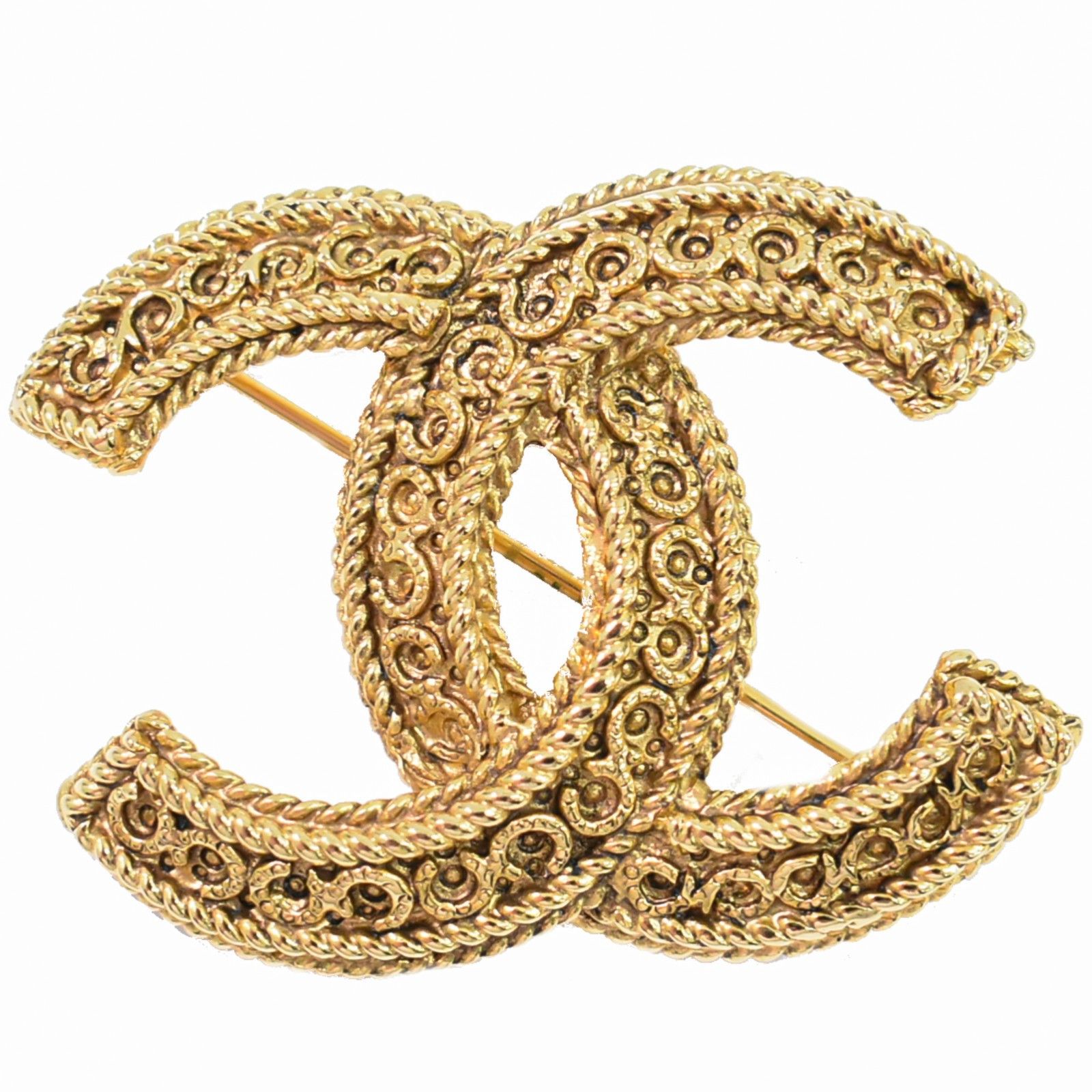 Chanel Chanel CC Brooch Metal Size ONE SIZE - 1 Thumbnail