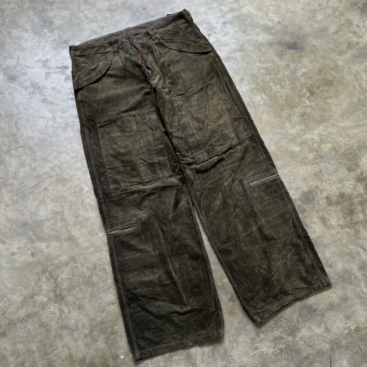 Nigel Cabourn Archive Nigel Cabourn Corduroy Multi Pocket Pants Size US 36 / EU 52 - 3 Thumbnail