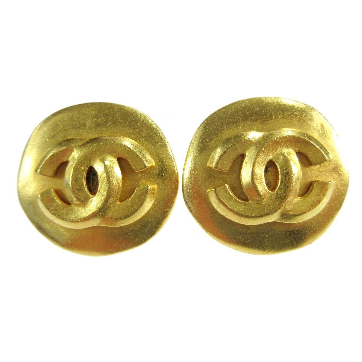 Chanel Chanel CC Round Earrings Metal Size ONE SIZE - 1 Thumbnail