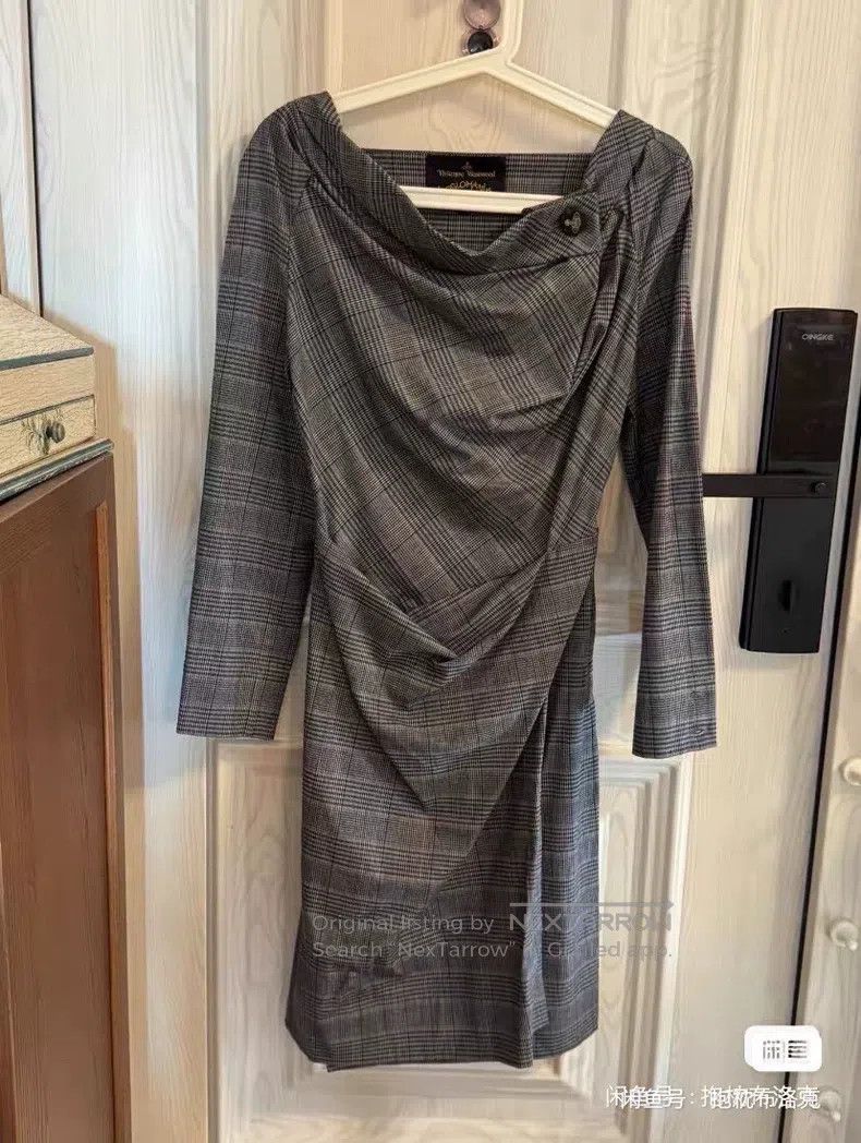 Vivienne Westwood Vivienne Westwood Blended Fabric Early Autumn Dress Size XS / US 0-2 / IT 36-38 - 1 Thumbnail