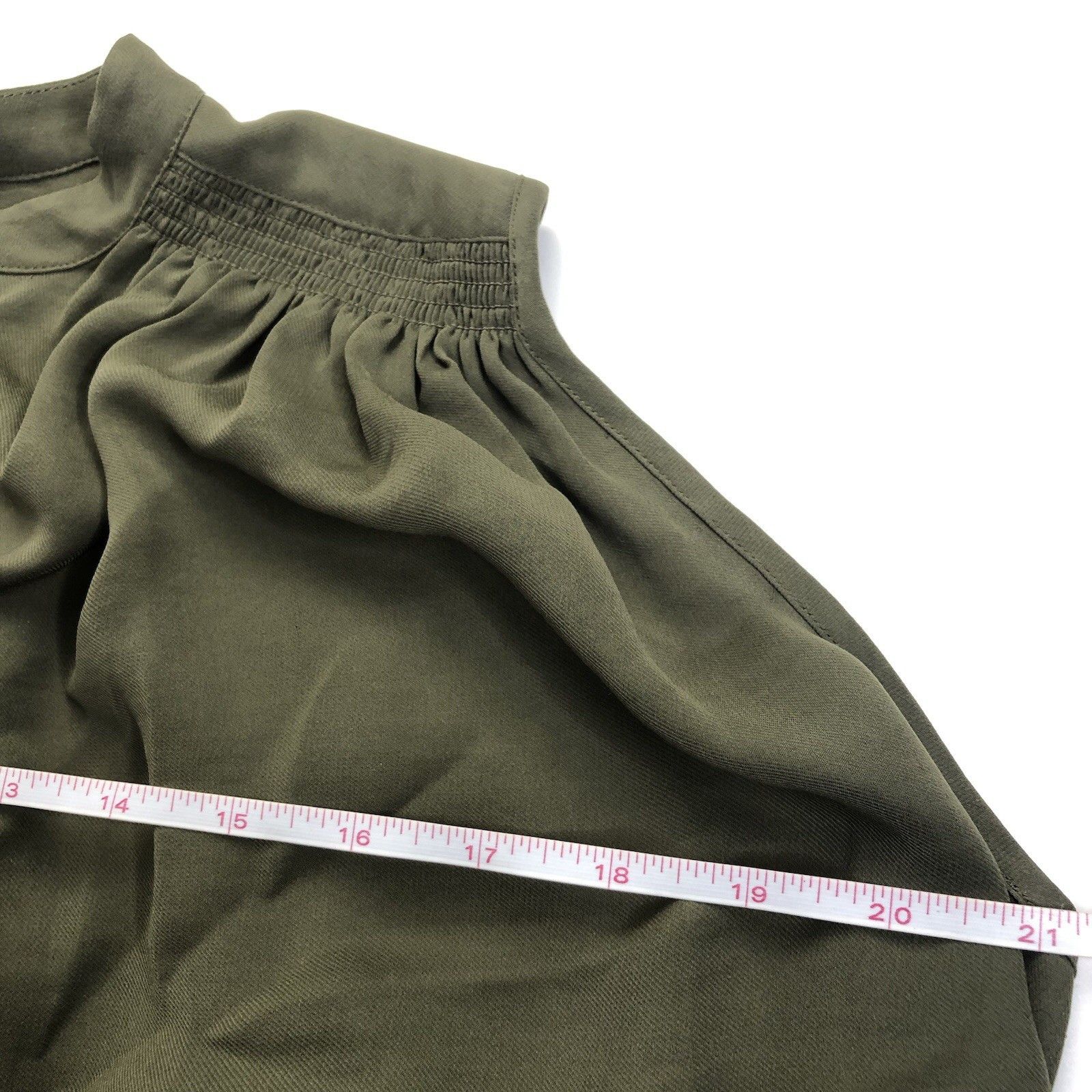 Banana Republic Banana Republic Women Tie-waist Top Blouse Size XS High-low Size XS / US 0-2 / IT 36-38 - 7 Thumbnail
