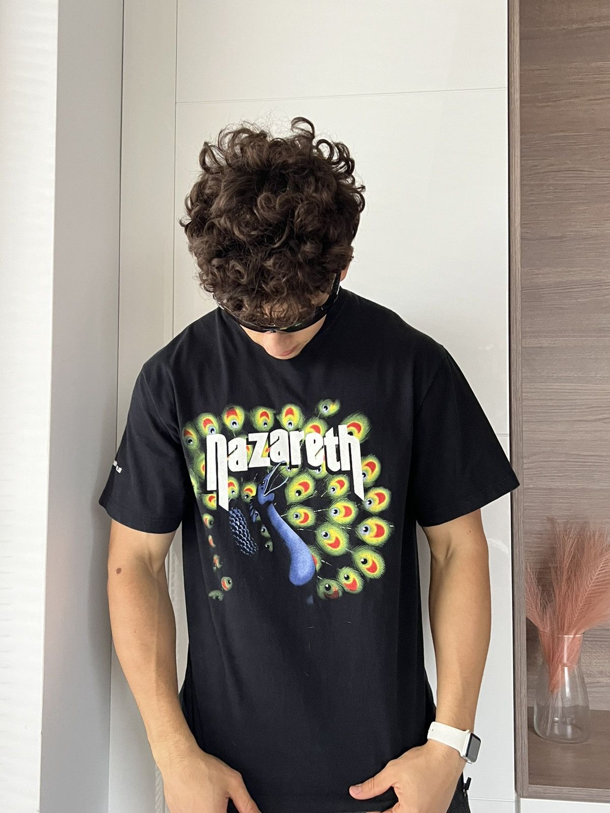 Band Tees × Designer × Vintage ‼️Vintage Nazareth Oversize Archival Tee by Jerzees‼️ Size US L / EU 52-54 / 3 - 2 Thumbnail