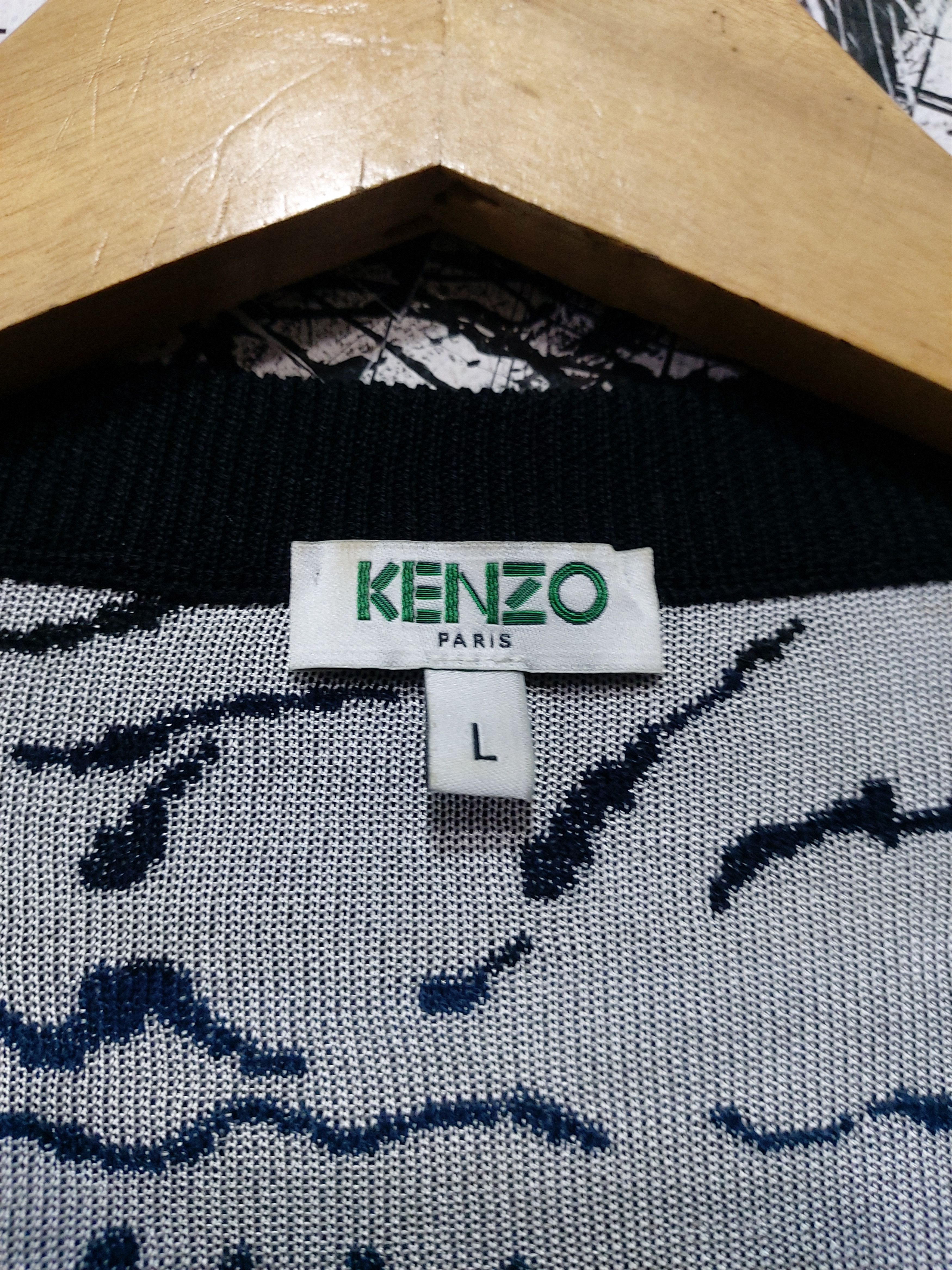Kenzo 00'S KENZO KOI FISH DESIGN KNITWEAR Size US L / EU 52-54 / 3 - 3 Thumbnail