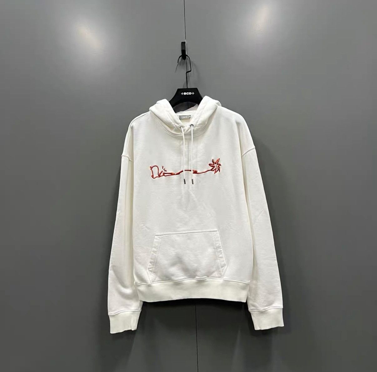 Dior Dior × Travis Scott Co-branded Embroidered Logo Hoodie J41 Size US M / EU 48-50 / 2 - 1 Thumbnail