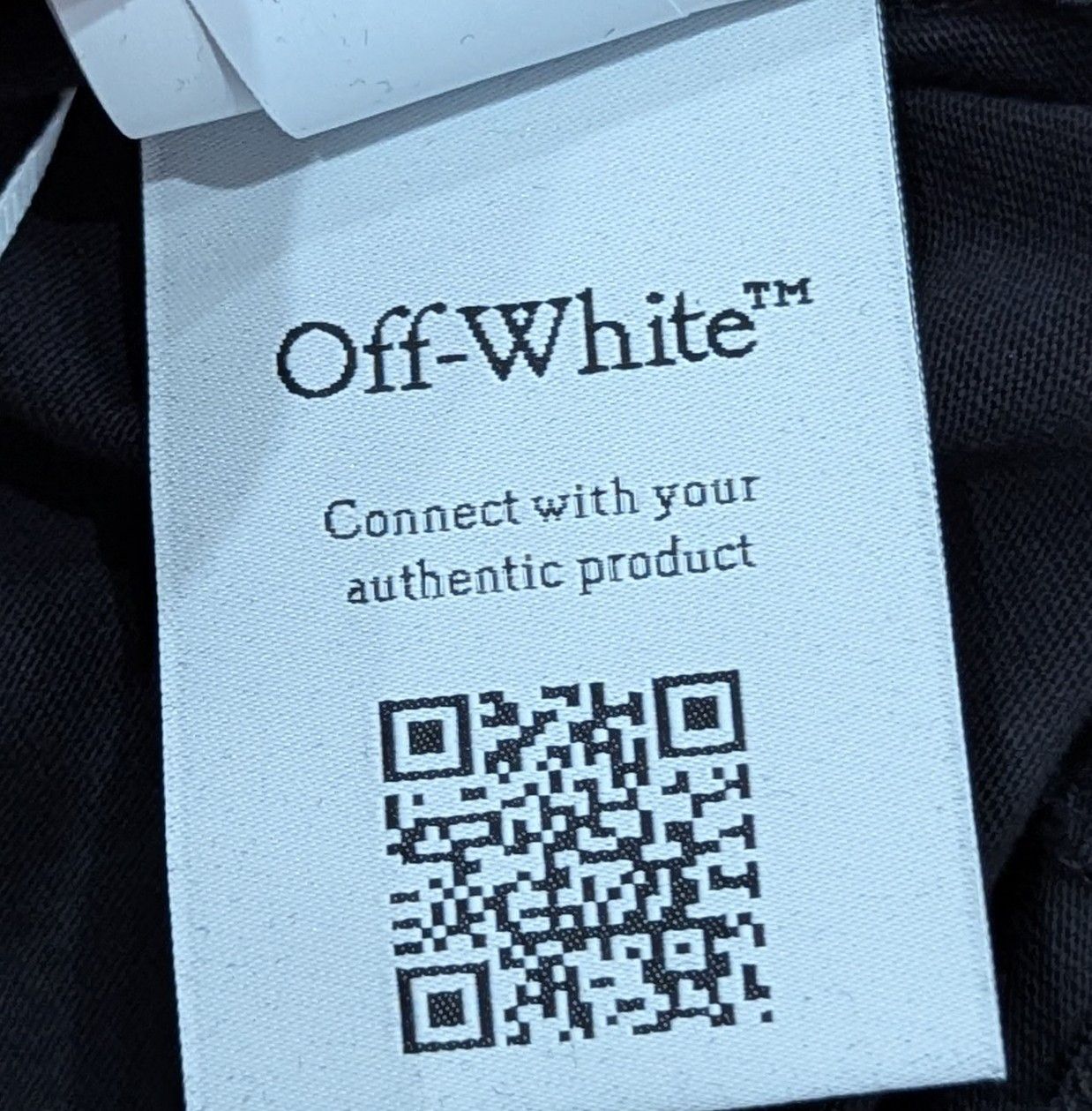 Off-White Off-White Slim Fit Cotton Crewneck T-Shirt Black/White M Size US M / EU 48-50 / 2 - 9 Thumbnail