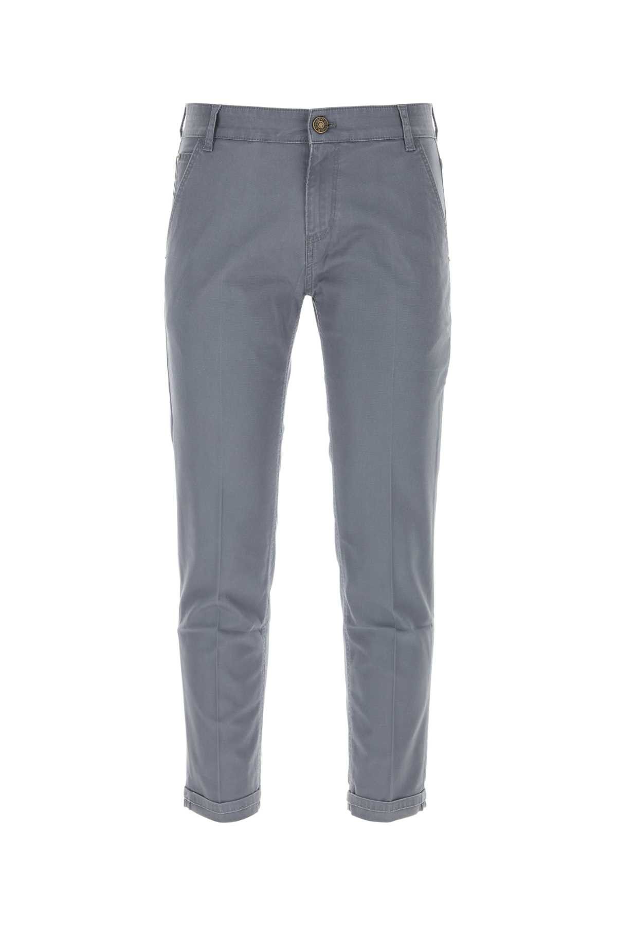 image of Pt Torino Air Force Blue Stretch Denim Pant in Light Blue, Men's (Size 36)