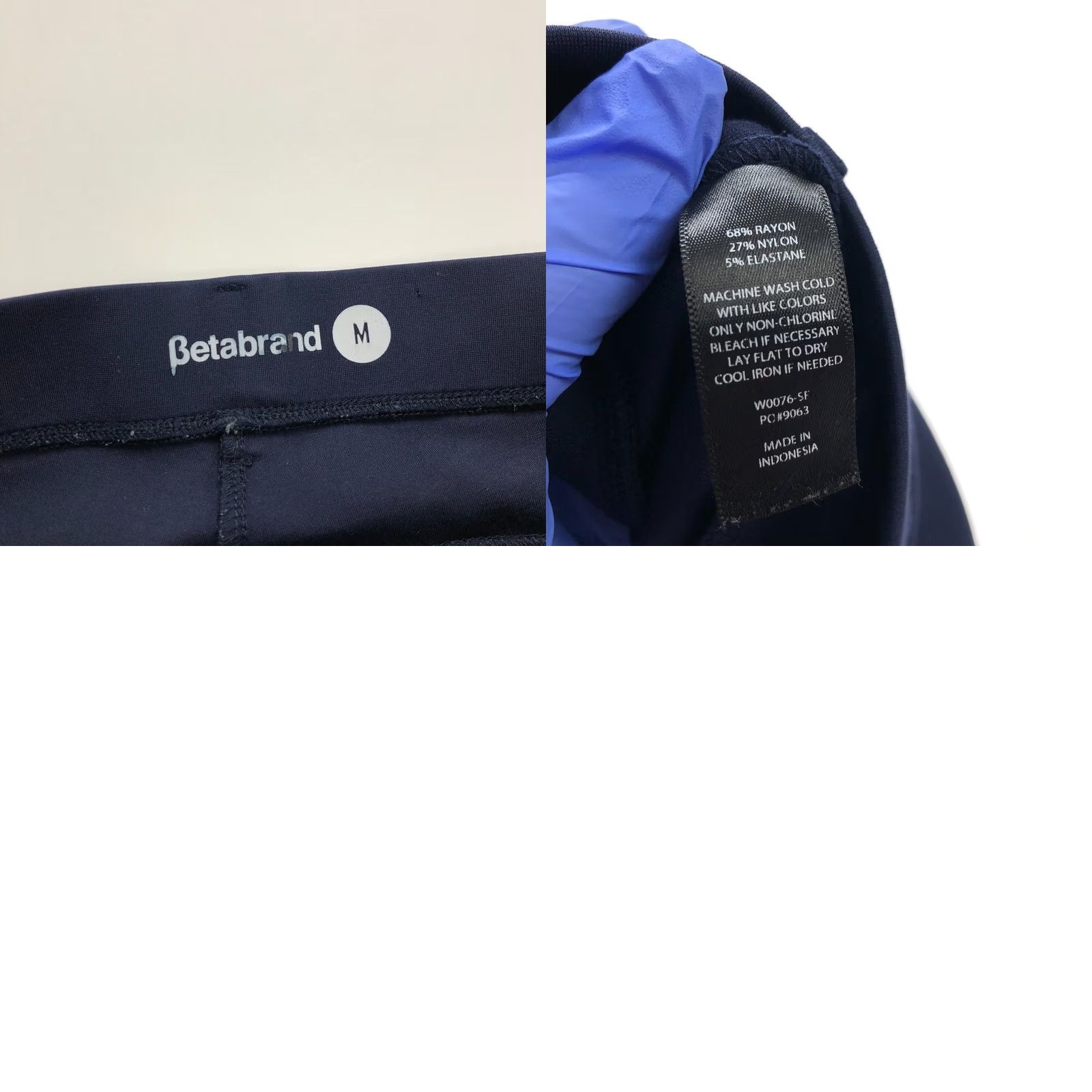 Vintage Betabrand Dress Pants Shirt? Size 30" / US 8 / IT 44 - 8 Thumbnail
