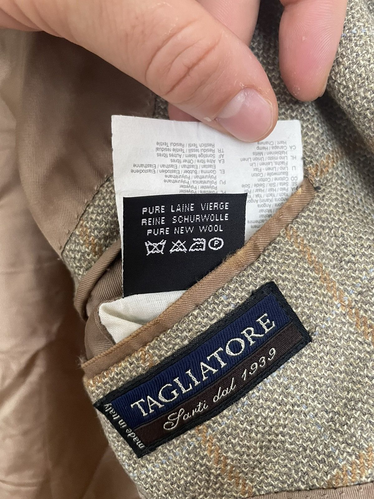Tagliatore × Vintage Tagliatore wool blazer Size 48R - 8 Thumbnail