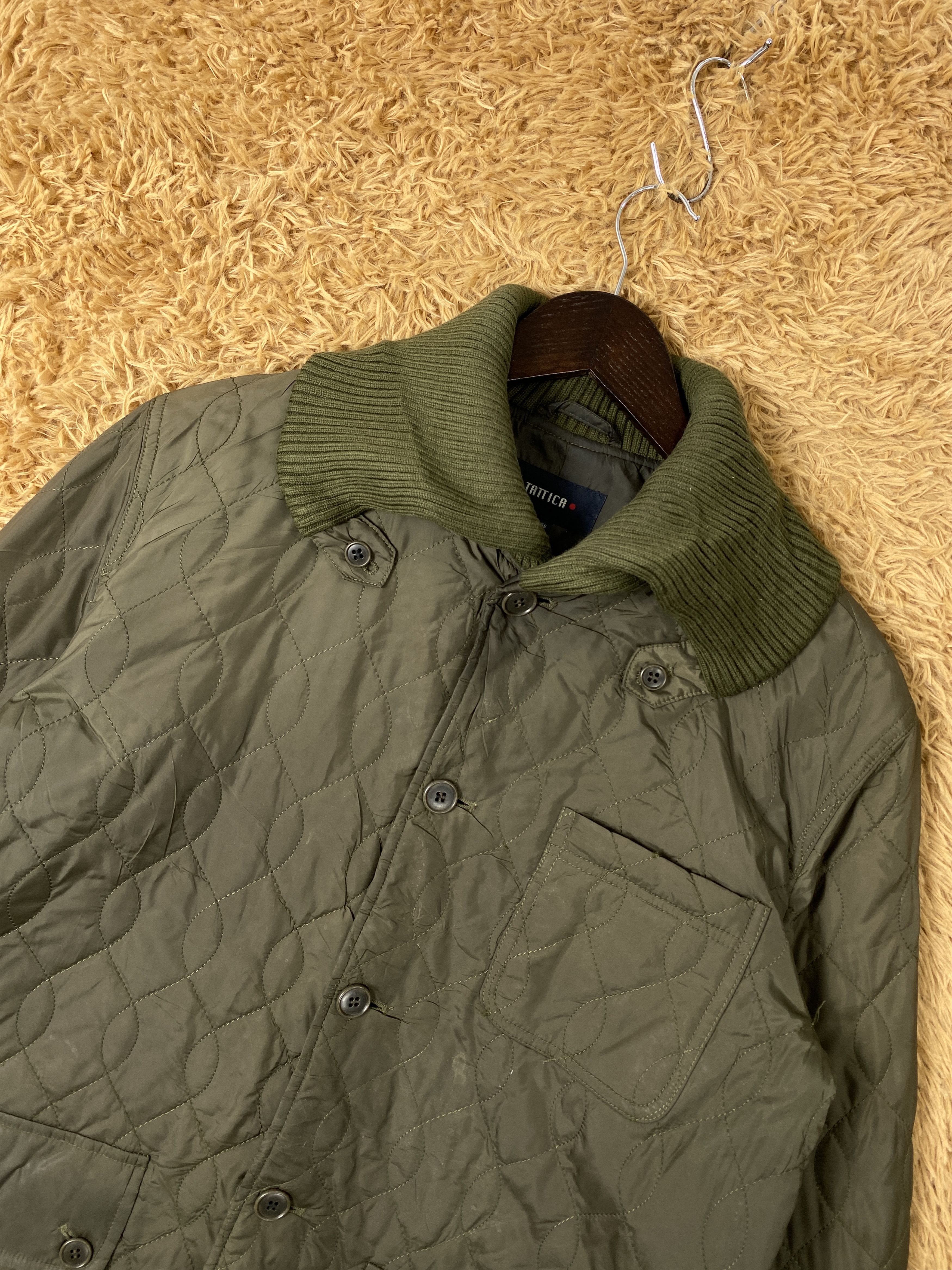 Japanese Brand Vintage Tattica Quilted Jacket J2165 Size US M / EU 48-50 / 2 - 2 Thumbnail