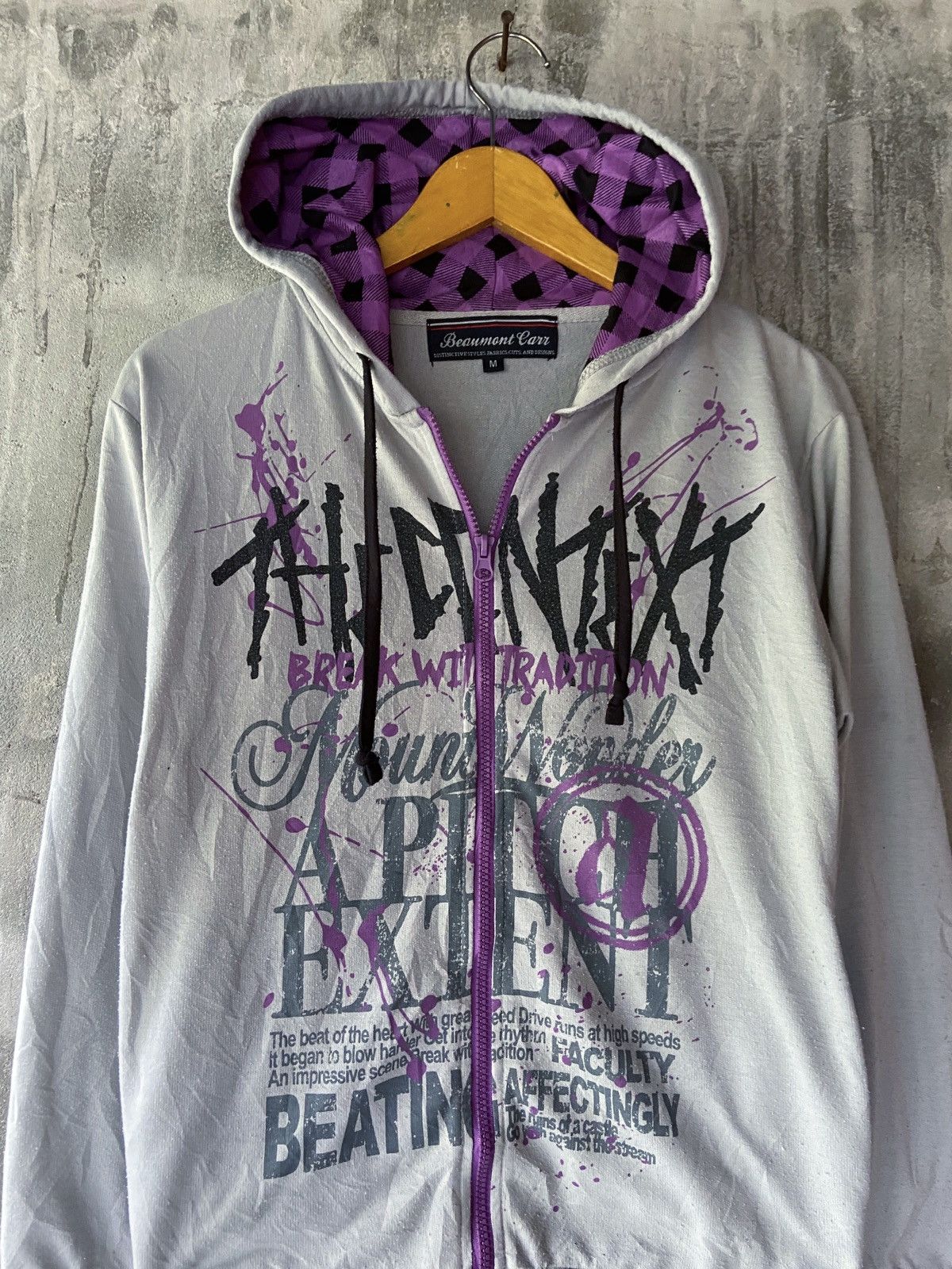 In The Attic BREAK WITH TRADITION BEAUMONT CAR ZIP HOODIE Size US S / EU 44-46 / 1 - 3 Thumbnail