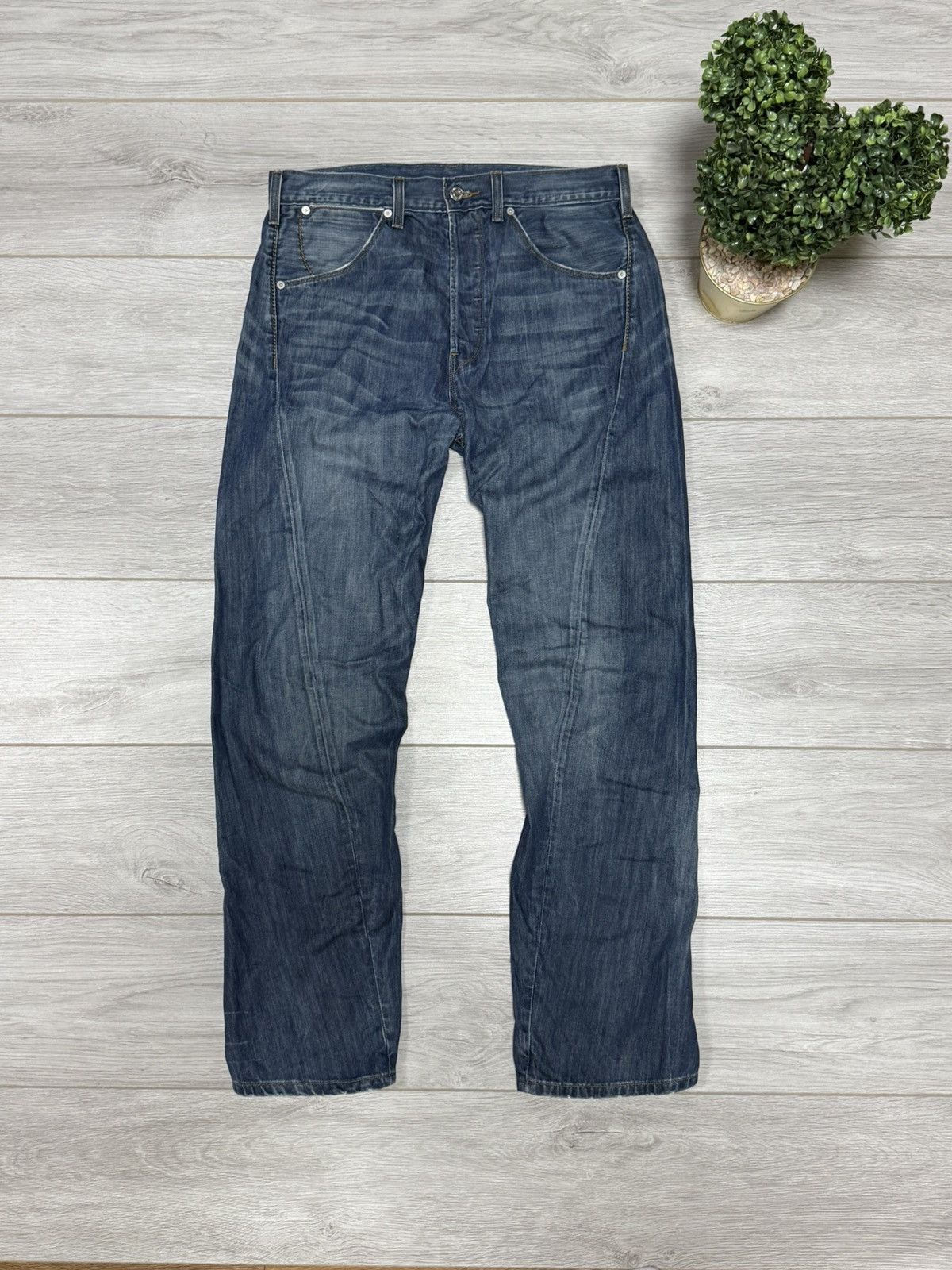 Levi's Vintage Clothing Levis engineered jeans vintage ptle eb0 Size US 32 / EU 48 - 3 Thumbnail