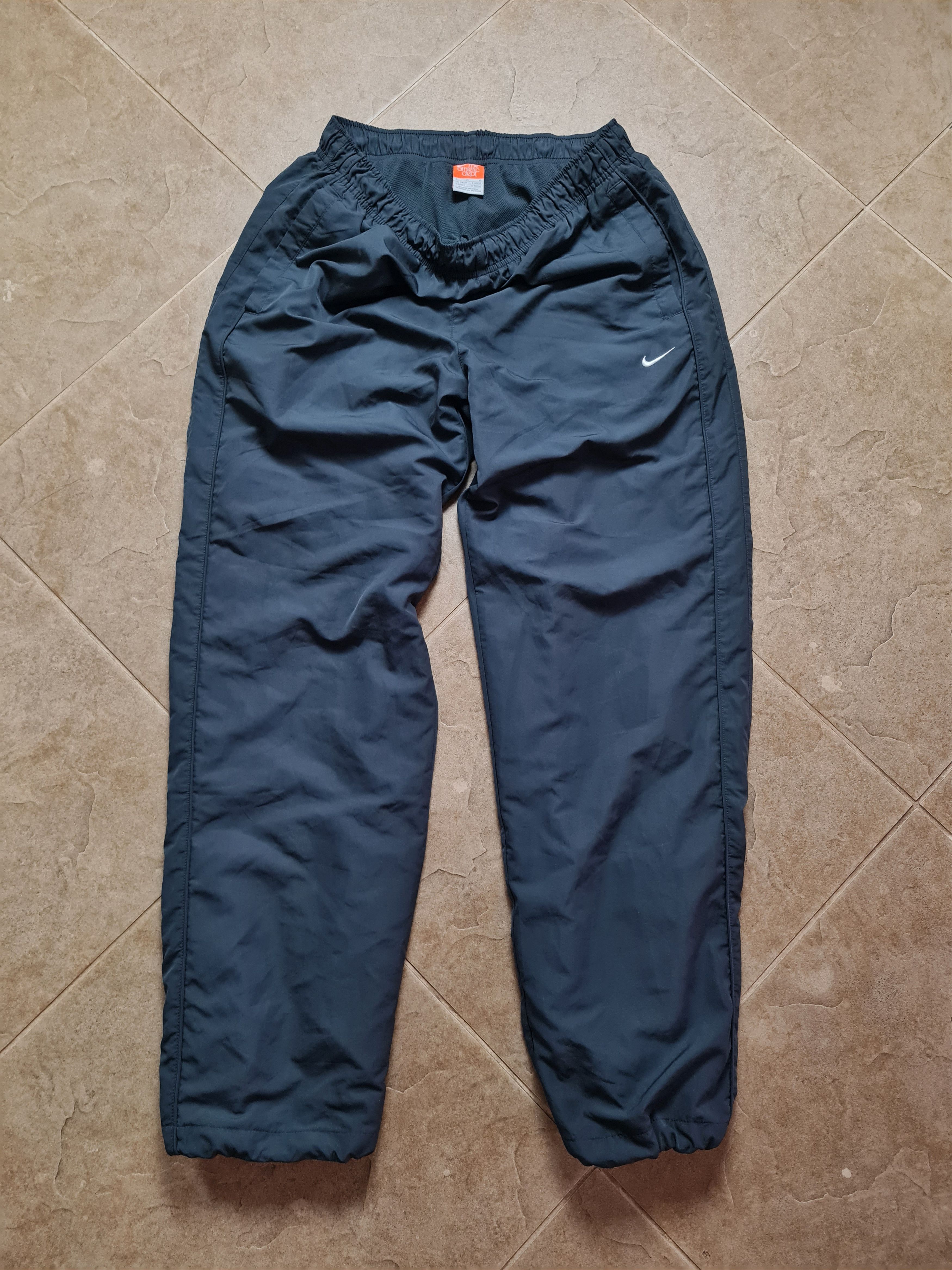Nike Drill Track Pants Swoosh Y2K Rap TN Nike Nylon Big Logo Size US 34 / EU 50 - 2 Thumbnail