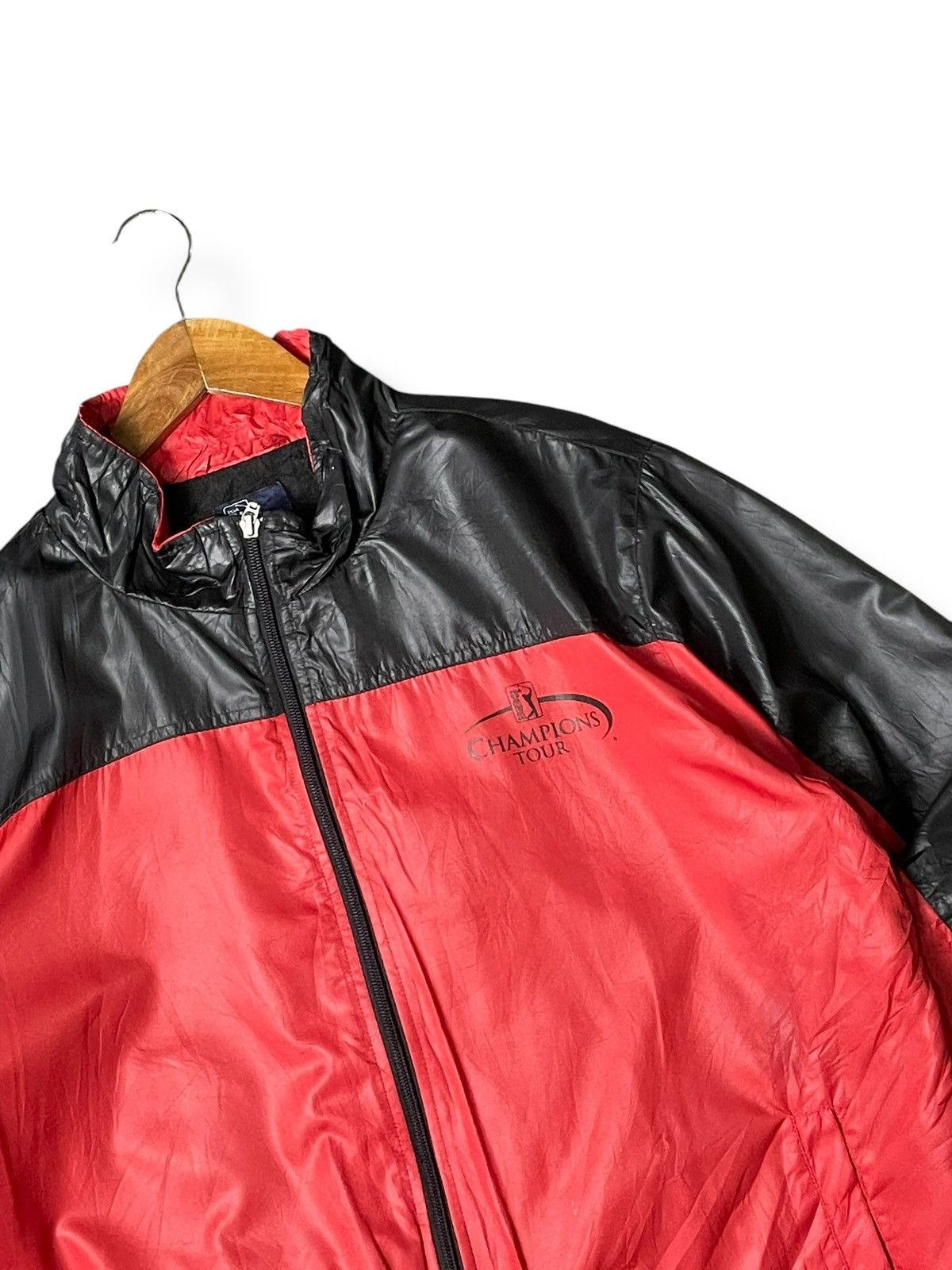 PGA Tour × Vintage PGA Tour Brand Colourblock Windbreaker (58) Size US L / EU 52-54 / 3 - 2 Thumbnail