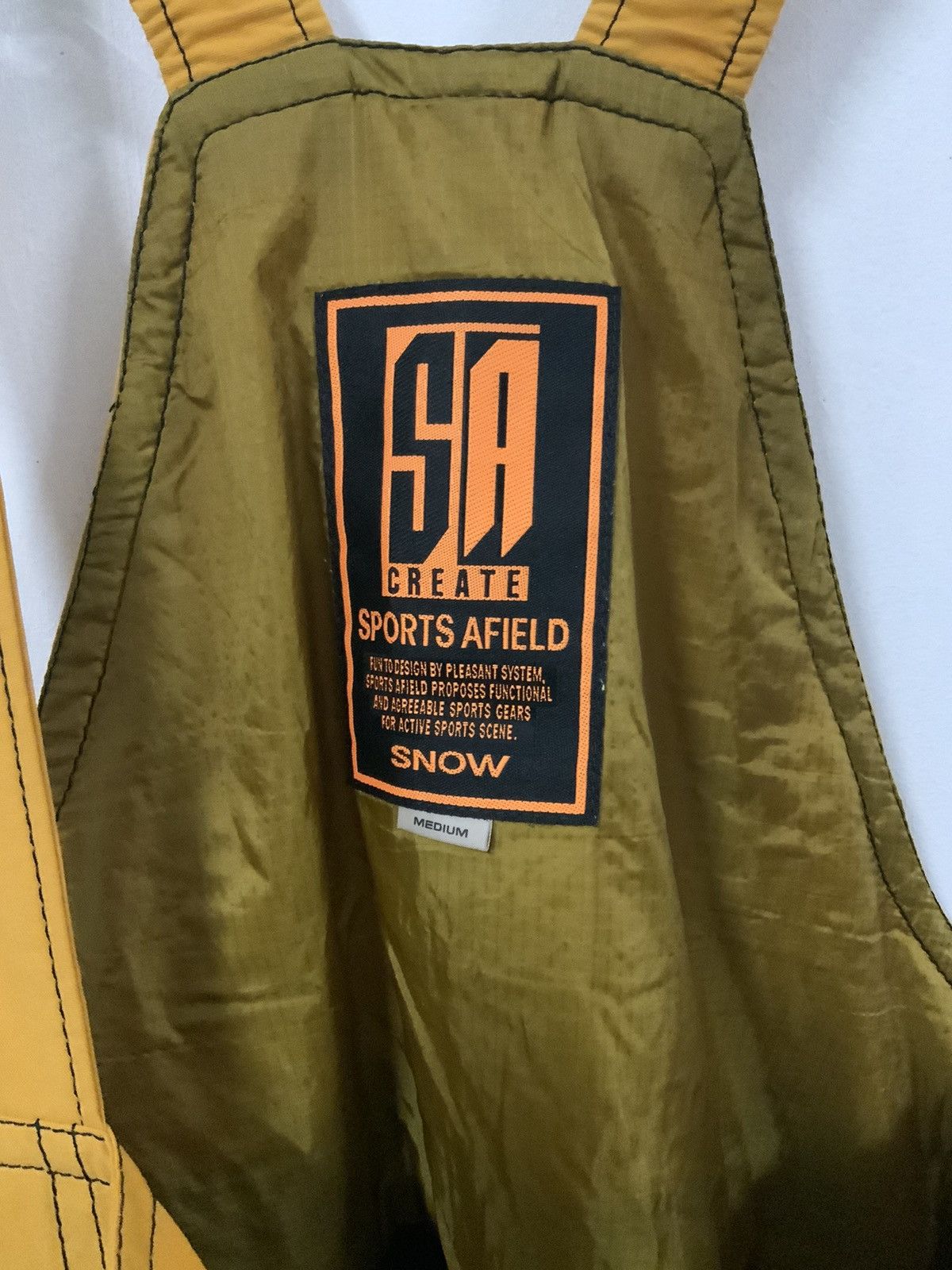 Japanese Brand Vintage SA Create Pleasant System Ski Winter Session Overall Size US 35 - 15 Thumbnail