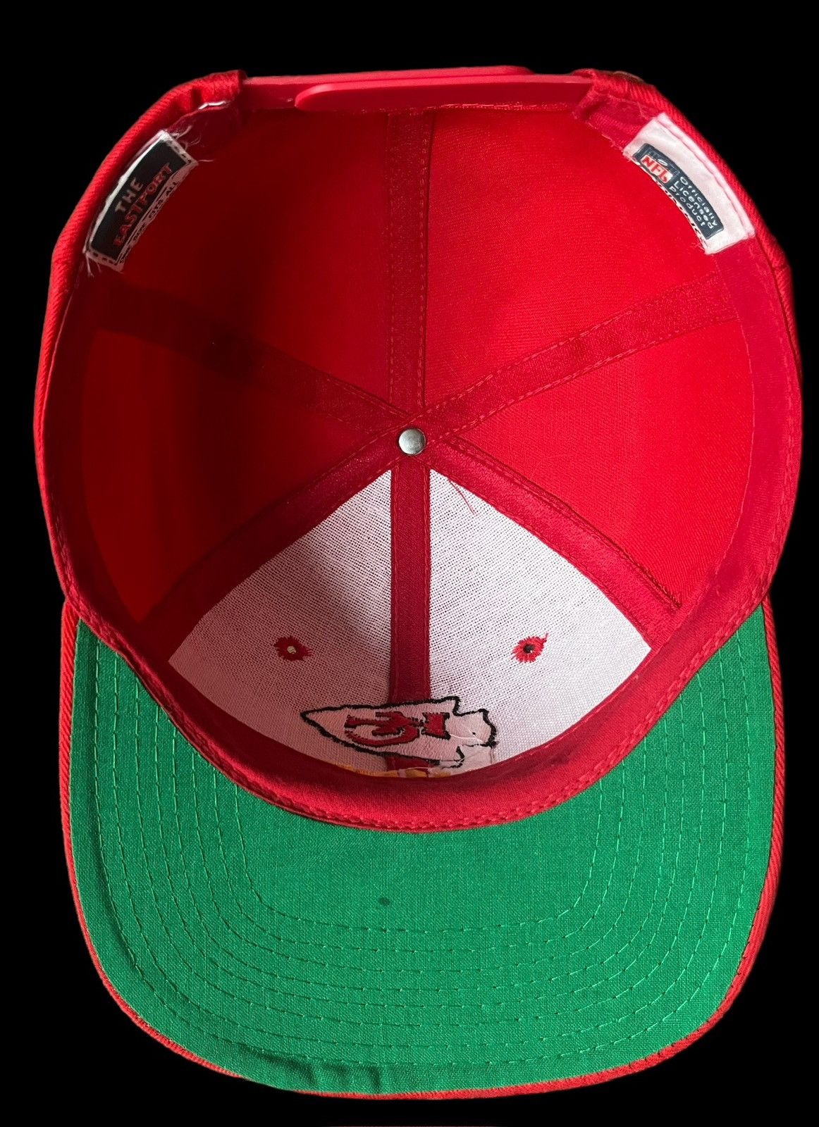 NFL × Starter × Vintage 1990’s NFL Kansas City Chiefs Starter Eastport Snapback Size ONE SIZE - 6 Thumbnail