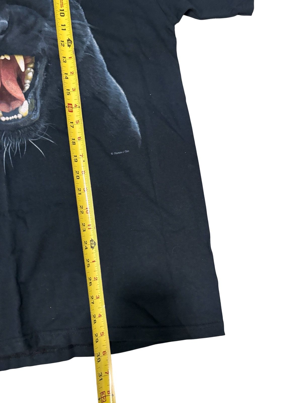 Anvil Vintage 90s Human-I-Tees Black Panther Nature T Shirt Size L Size US L / EU 52-54 / 3 - 8 Thumbnail