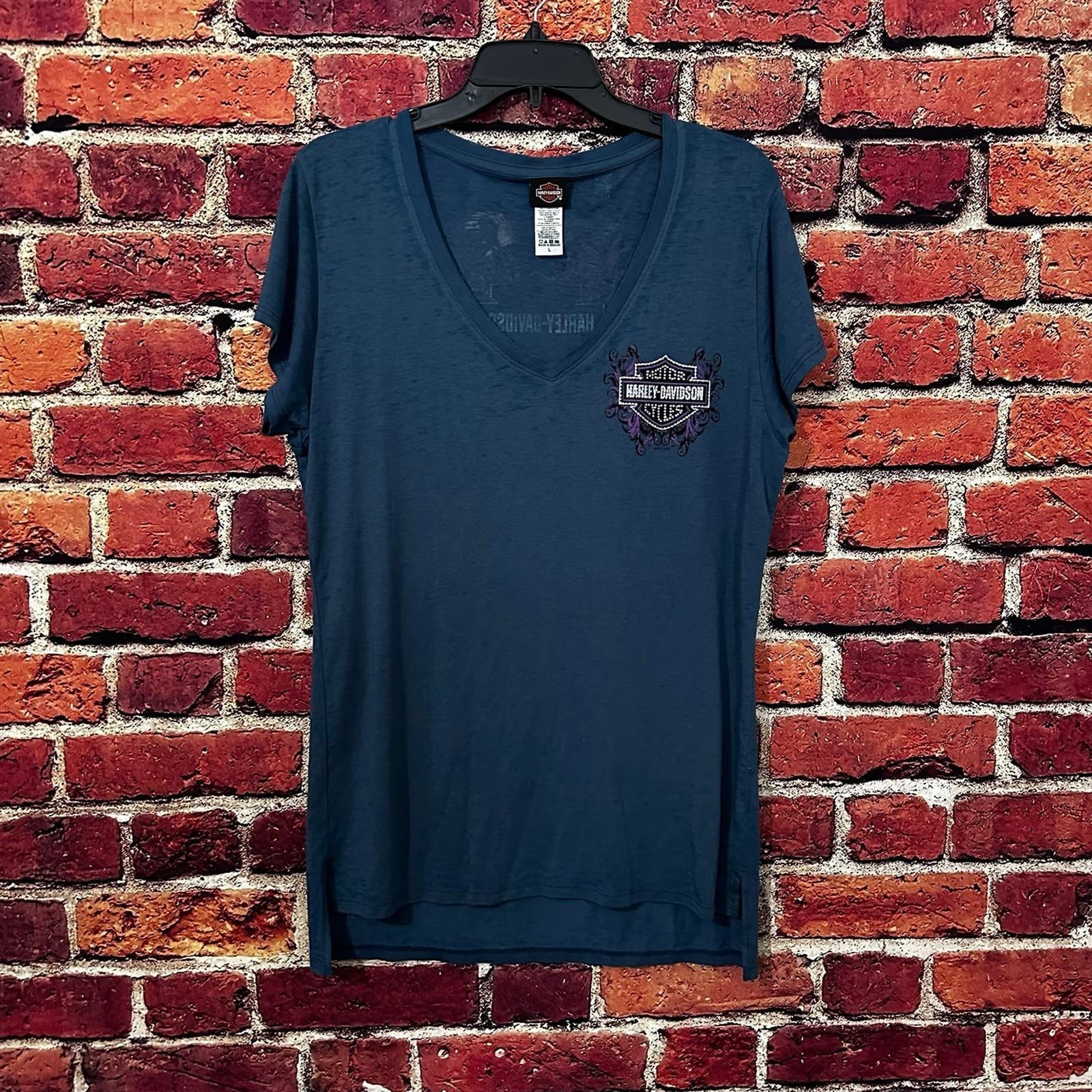 Harley Davidson Women’s Harley Davidson T-Shirt Size L / US 10 / IT 46 - 1 Thumbnail