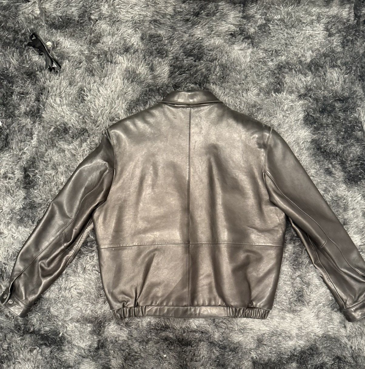 Vintage Leather Jacket Size US L / EU 52-54 / 3 - 3 Thumbnail