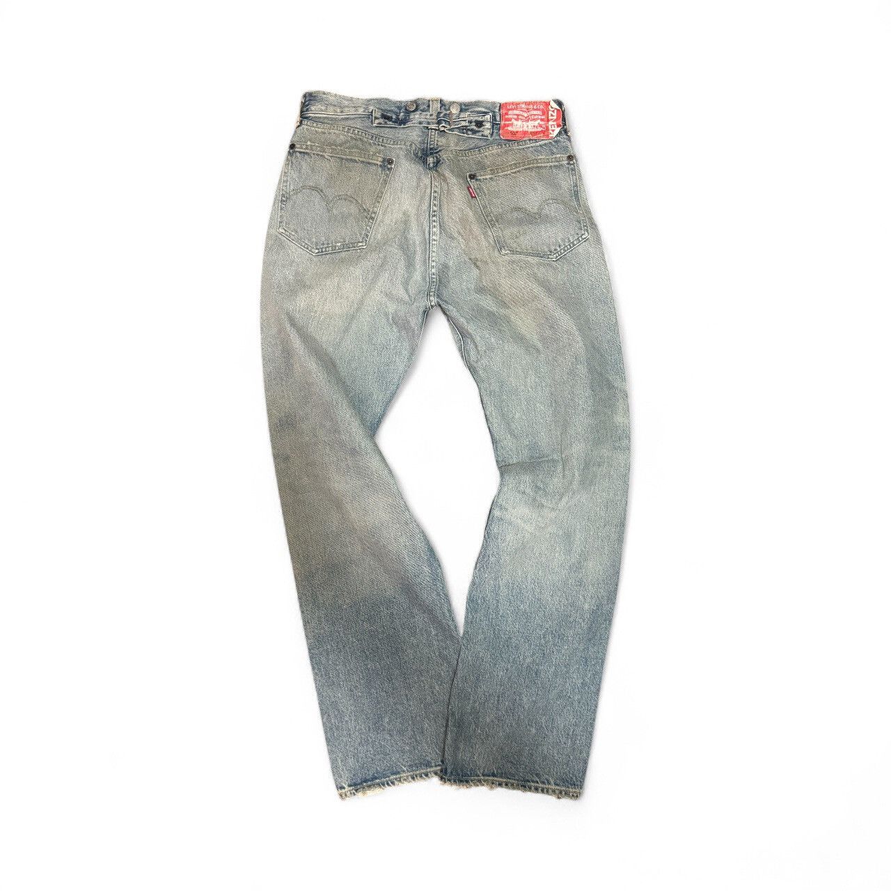Levi's × Nigo Levi’s x Nigo x Kenzo 501 1933 Distressed Denim Size US 32 / EU 48 - 2 Thumbnail