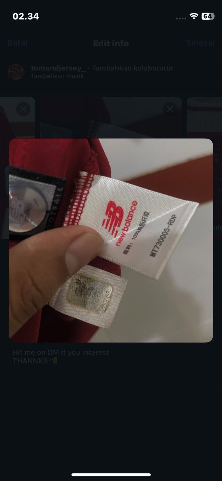 Other Liverpool 17/18 Size US L / EU 52-54 / 3 - 3 Thumbnail