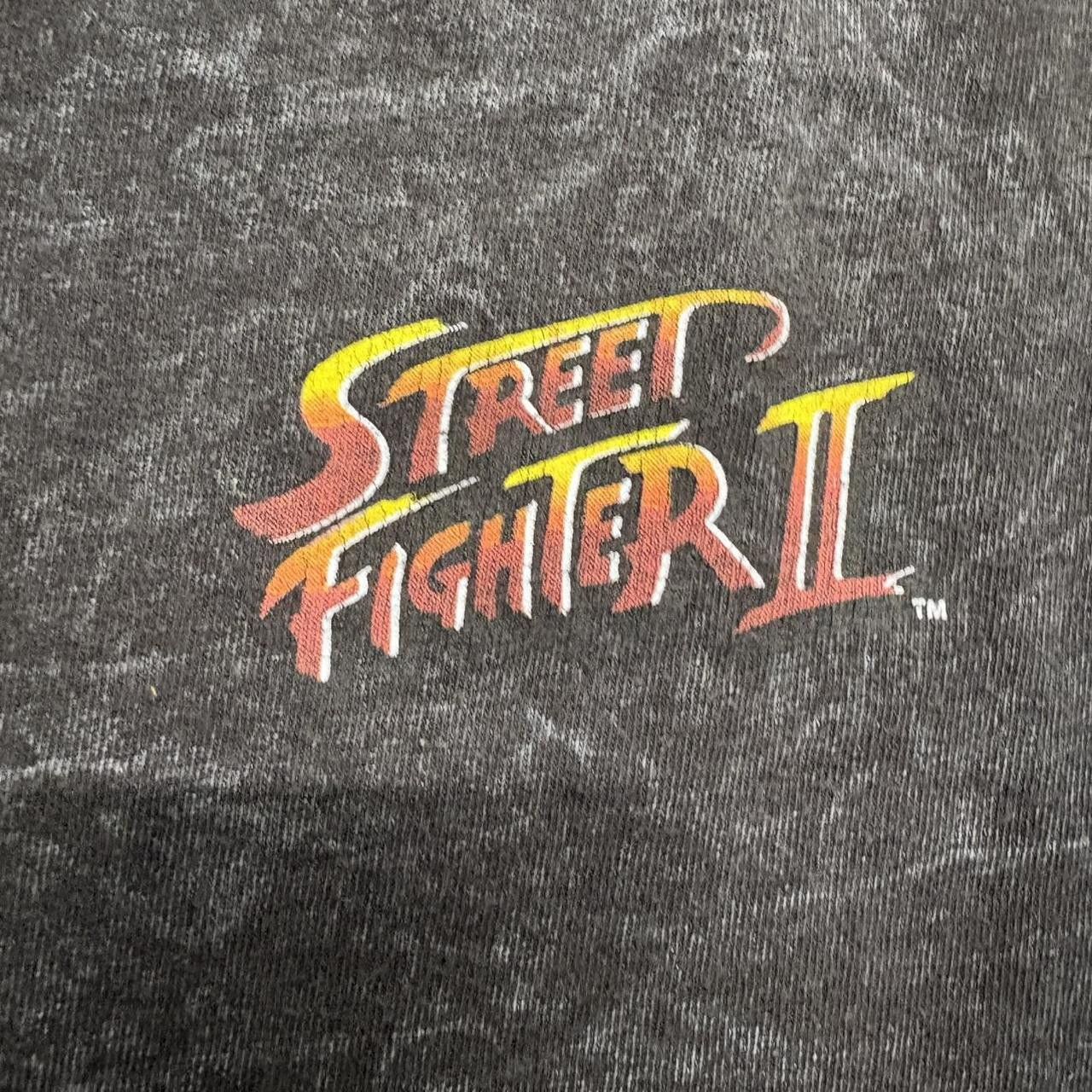 Vintage Crazy Vintage Y2K/2000s Street Fighter 2 Streetwear Style Graphic Tee! Size US XL / EU 56 / 4 - 4 Thumbnail