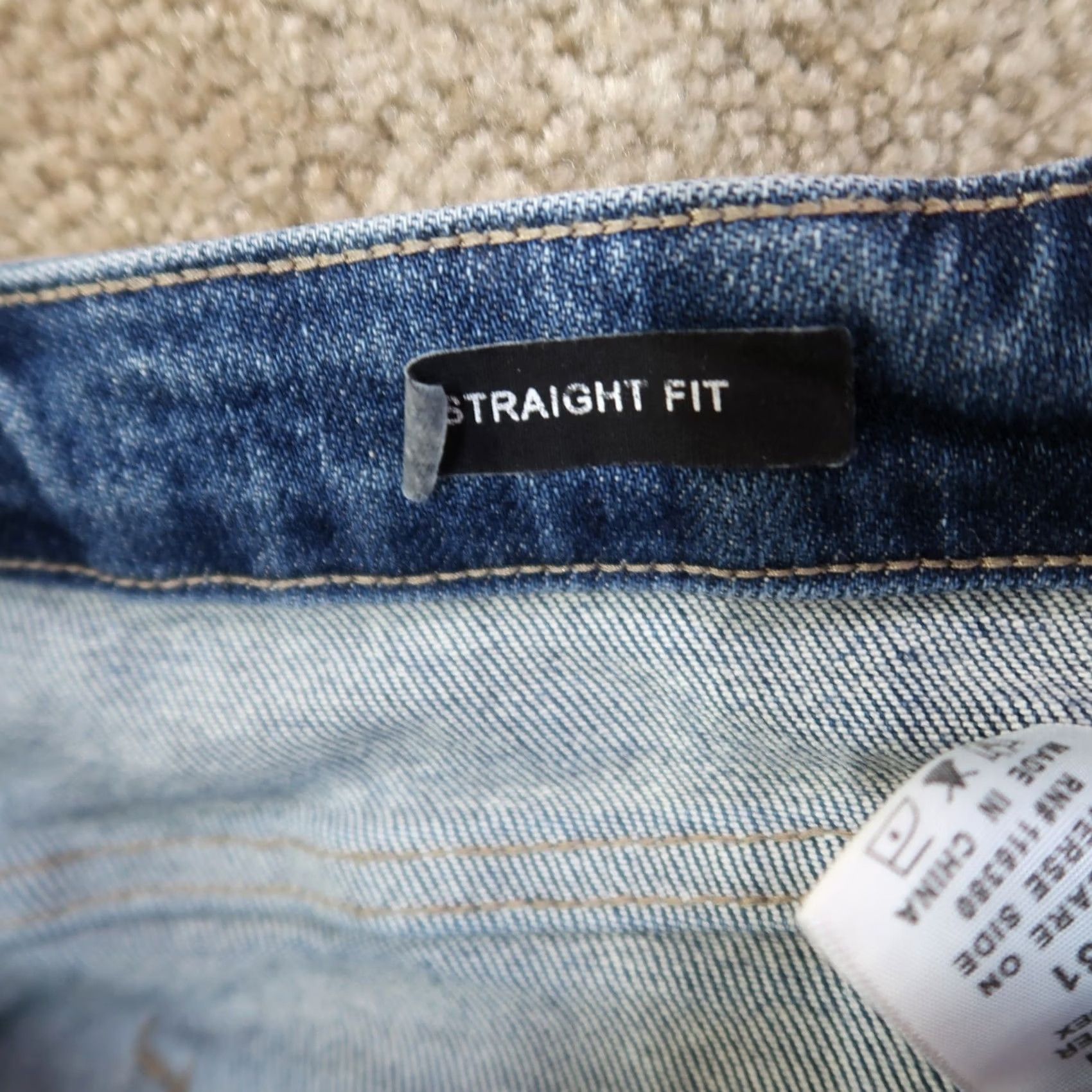 Vintage VINTAGE? No. Judy Blue High Rise Straight Leg Jeans Women's 13/31 Blue Stretch Denim Size 34" / US 12 / IT 48 - 5 Thumbnail