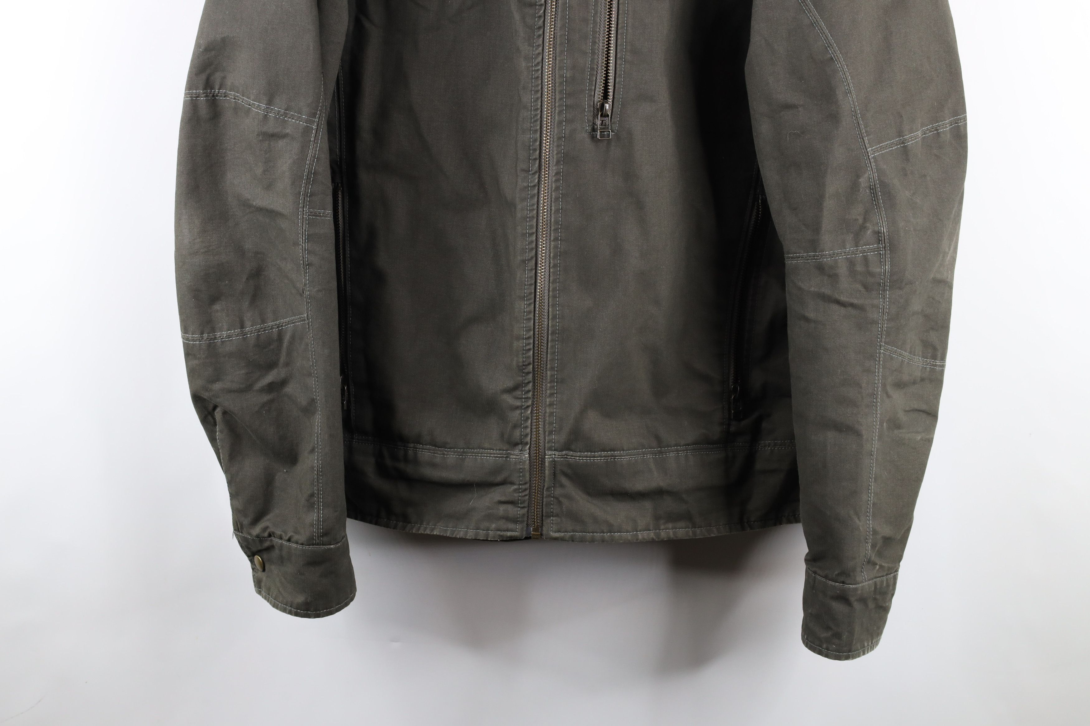Kuhl × Vintage Kuhl Mountains Patina Dye Burr Combed Canvas Jacket Green Size US L / EU 52-54 / 3 - 3 Thumbnail