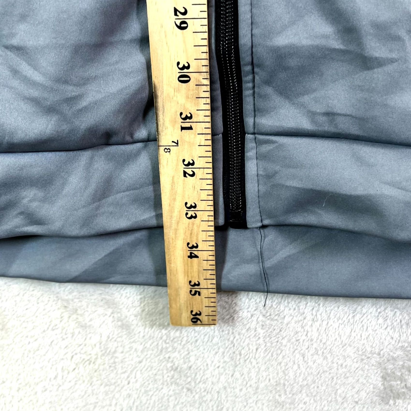 New Balance New Balance Windbreaker Jacket Men 2XL Gray Polyester Fleece Lined Hooded Zip-Up Size US XXL / EU 58 / 5 - 6 Thumbnail