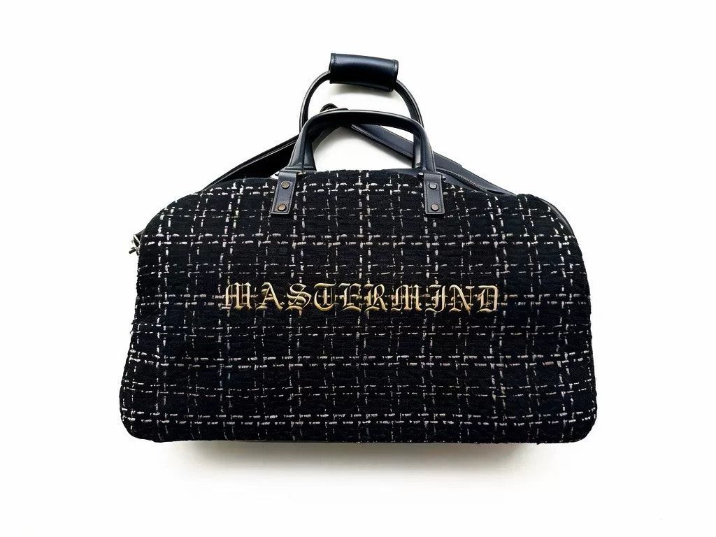 Mastermind Japan Mastermind Japan Tweed Boston Bag Size ONE SIZE - 1 Thumbnail