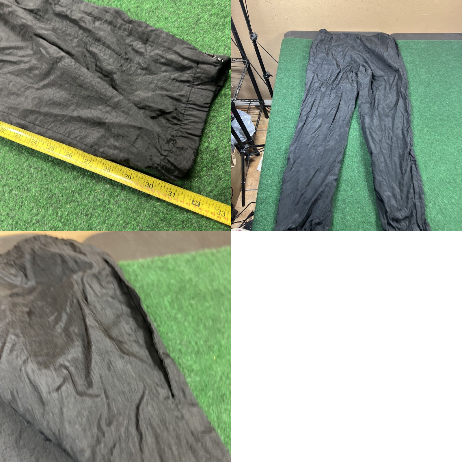 Reebok Vintage Reebok Track Pants - Jogger Windbreaker - Retro -Black Mens Size Large Size US 33 - 8 Thumbnail