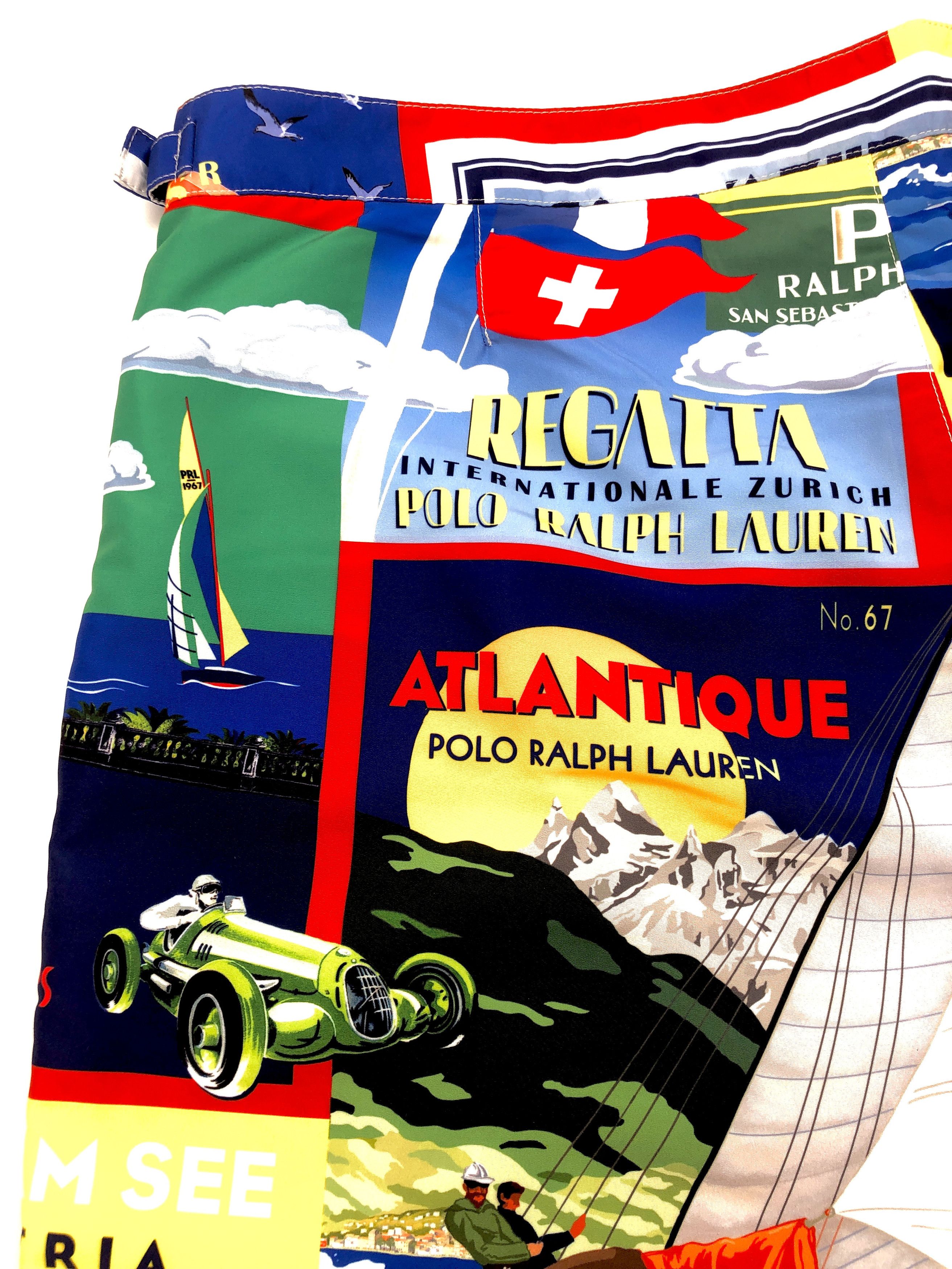 Polo Ralph Lauren NWT POLO RALPH LAUREN 5.75 INCH MONACO SWIM TRUNK SIZE 38 Size US 38 / EU 54 - 5 Thumbnail