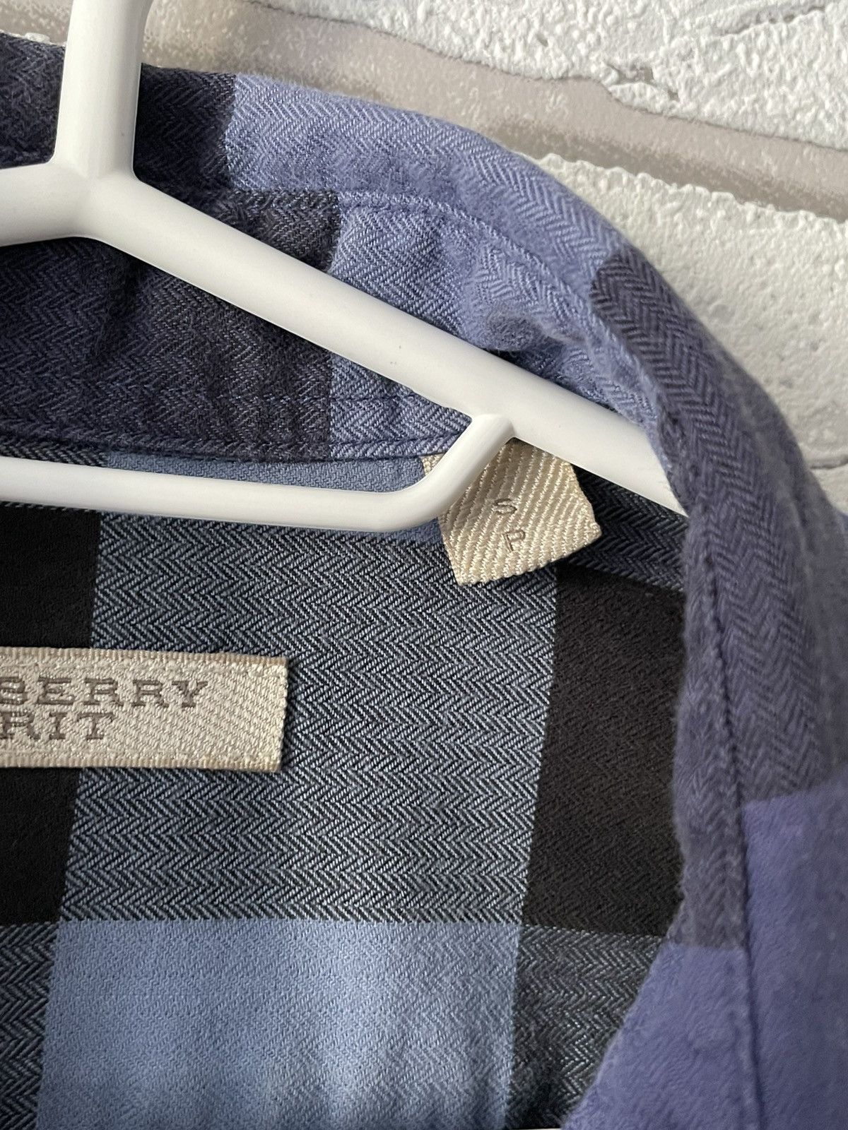 Burberry Burberry Brit Button-Up Shirt Blue Nova Check Size US S / EU 44-46 / 1 - 6 Thumbnail