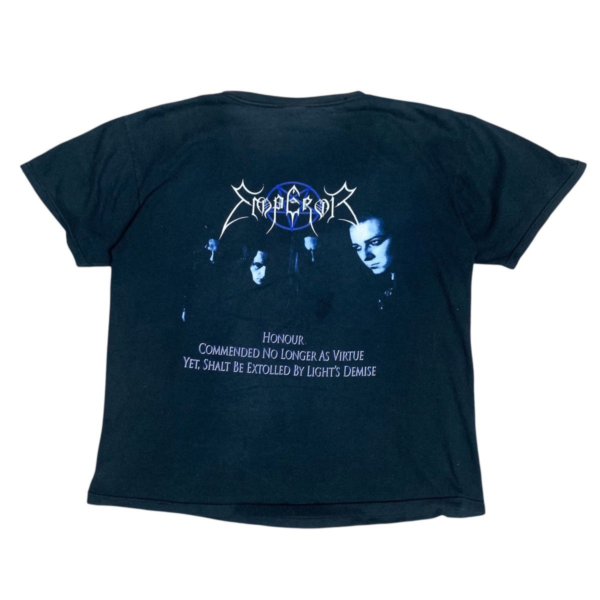 Vintage 2000s Black metal shirt emperor reverence tshirt Size US M / EU 48-50 / 2 - 2 Thumbnail
