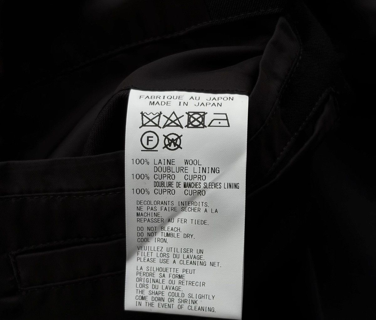 Yohji Yamamoto Yohji Yamamoto 24AW Double Sleeve Dropped Shoulder Coat Size US S / EU 44-46 / 1 - 8 Thumbnail
