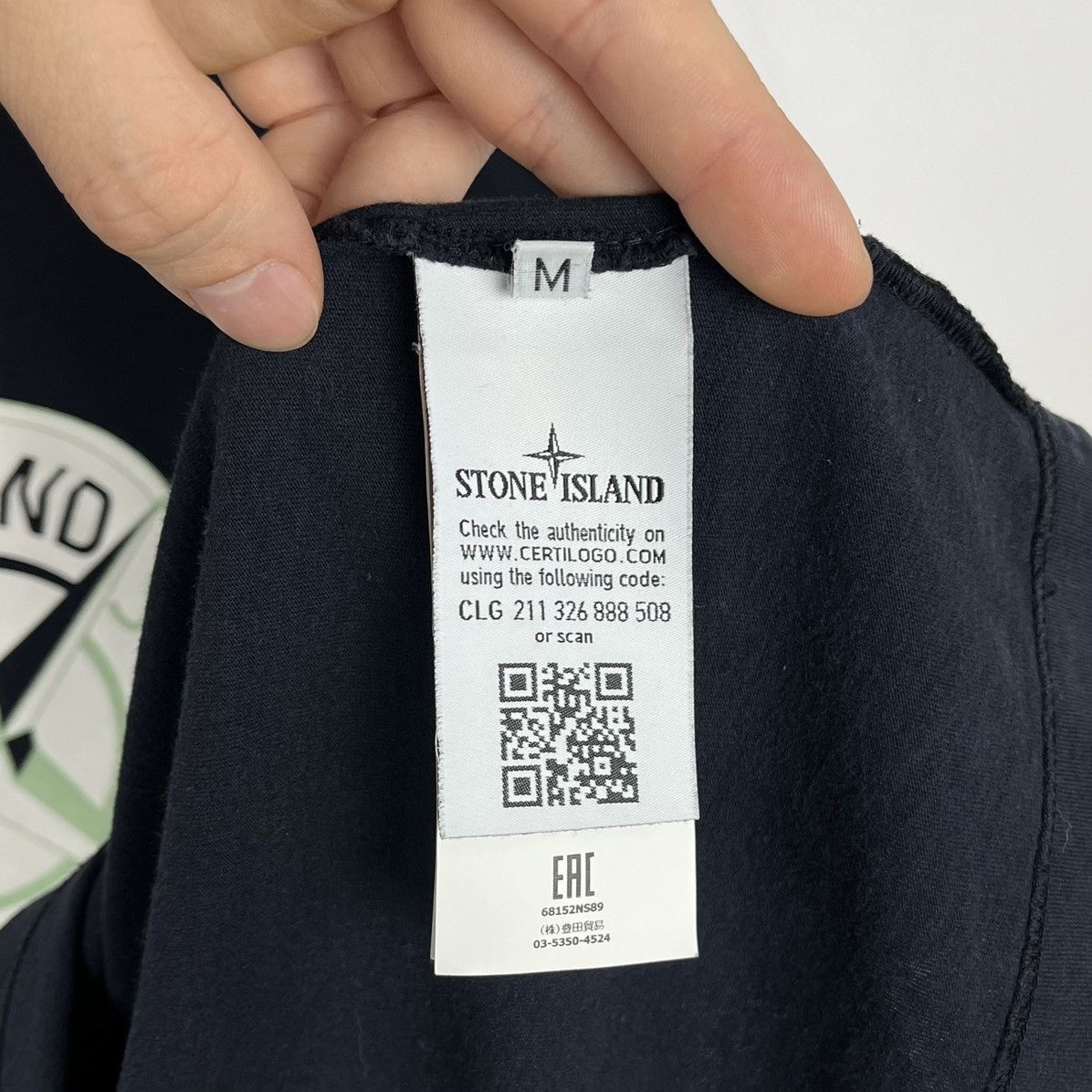 Stone Island Stone Island compass big logo tee Size US M / EU 48-50 / 2 - 12 Thumbnail