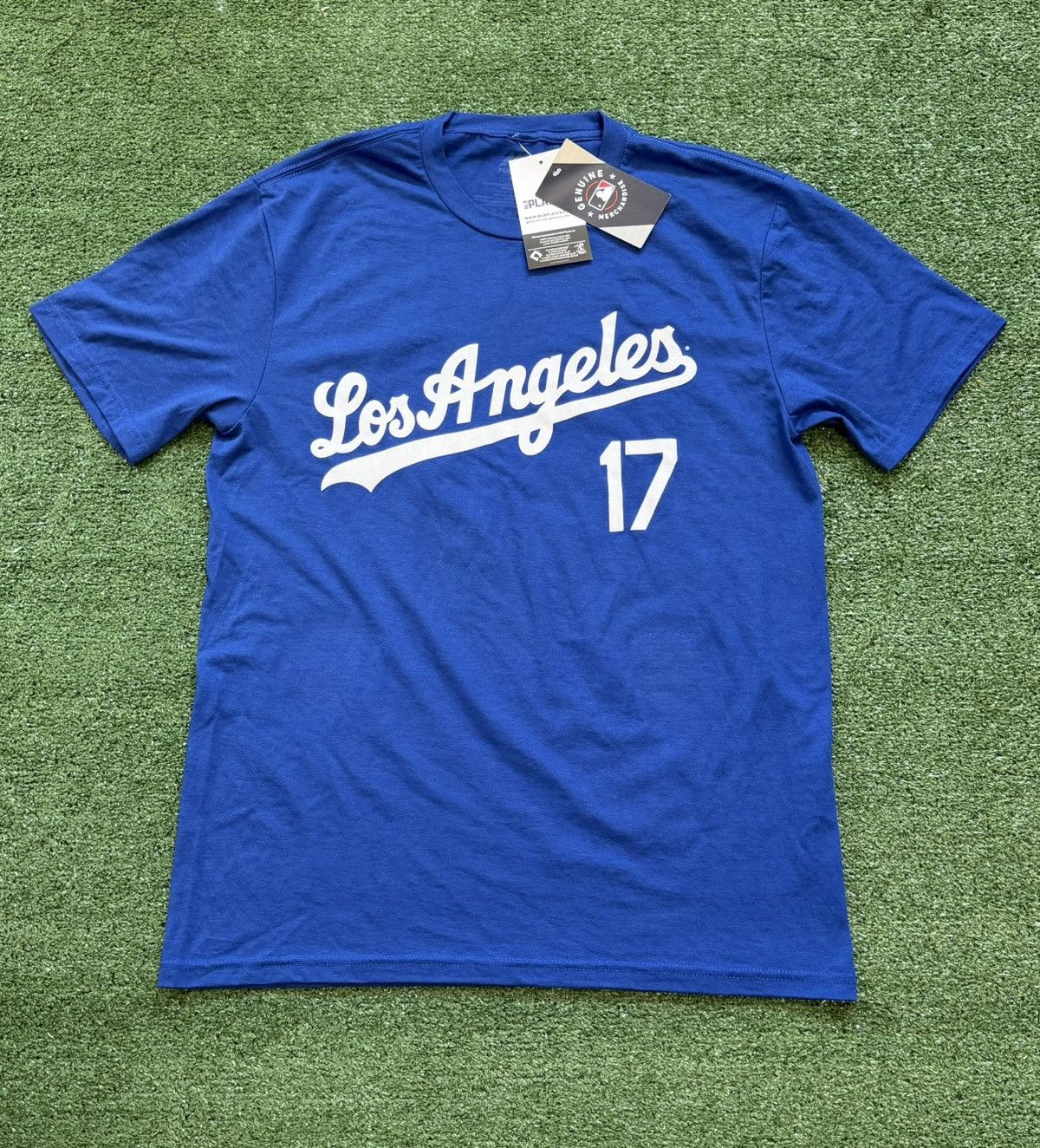 Majestic Majestic Los Angeles Dodgers #17 Shohei Ohtani Men's Blue Size US M / EU 48-50 / 2 - 1 Thumbnail