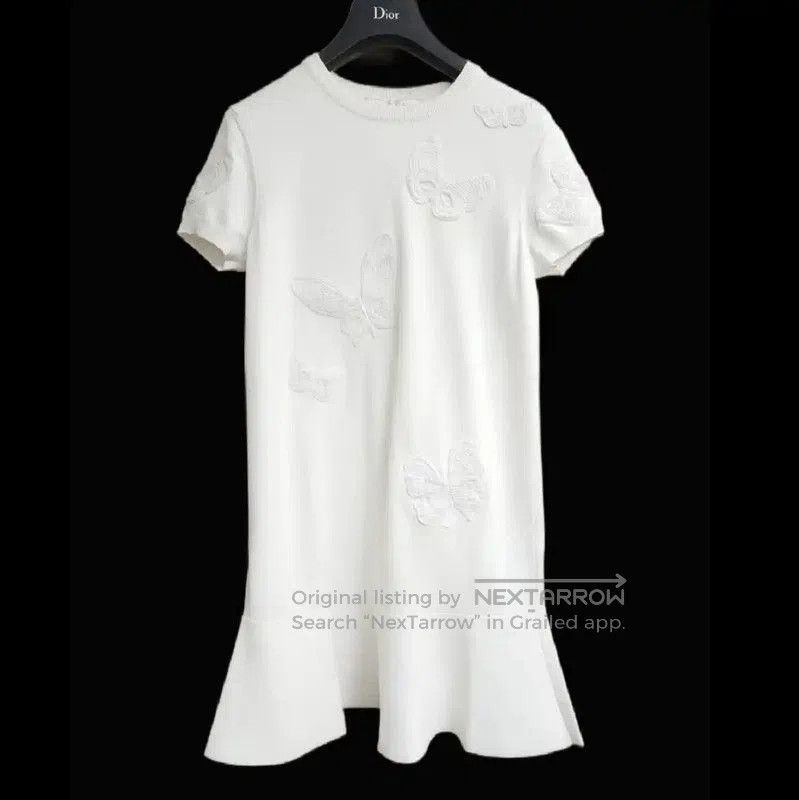Valentino Valentino Short Sleeve White Dress for Spring . Size S / US 4 / IT 40 - 2 Thumbnail