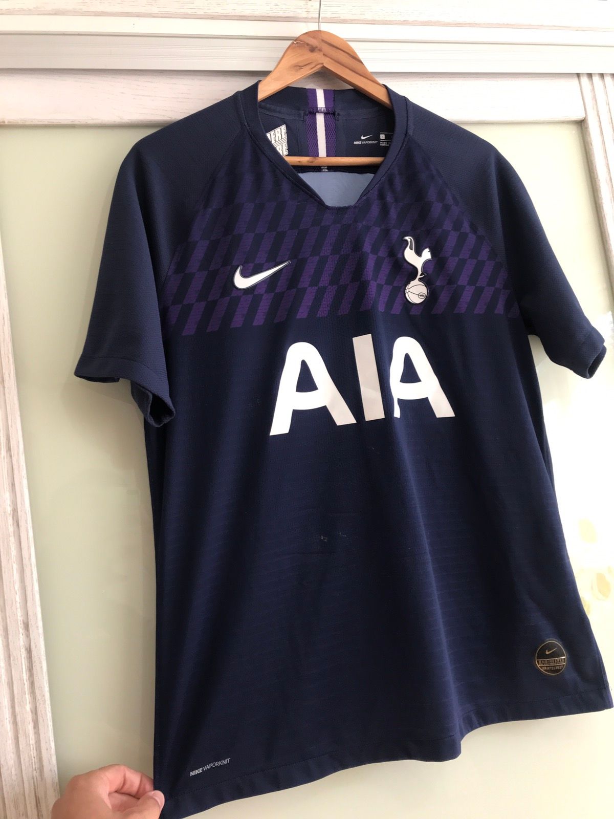 Nike Tottenham 2019-2020 Eriksen Nike Vaporknit Soccer Jersey Kit Size US L / EU 52-54 / 3 - 4 Thumbnail